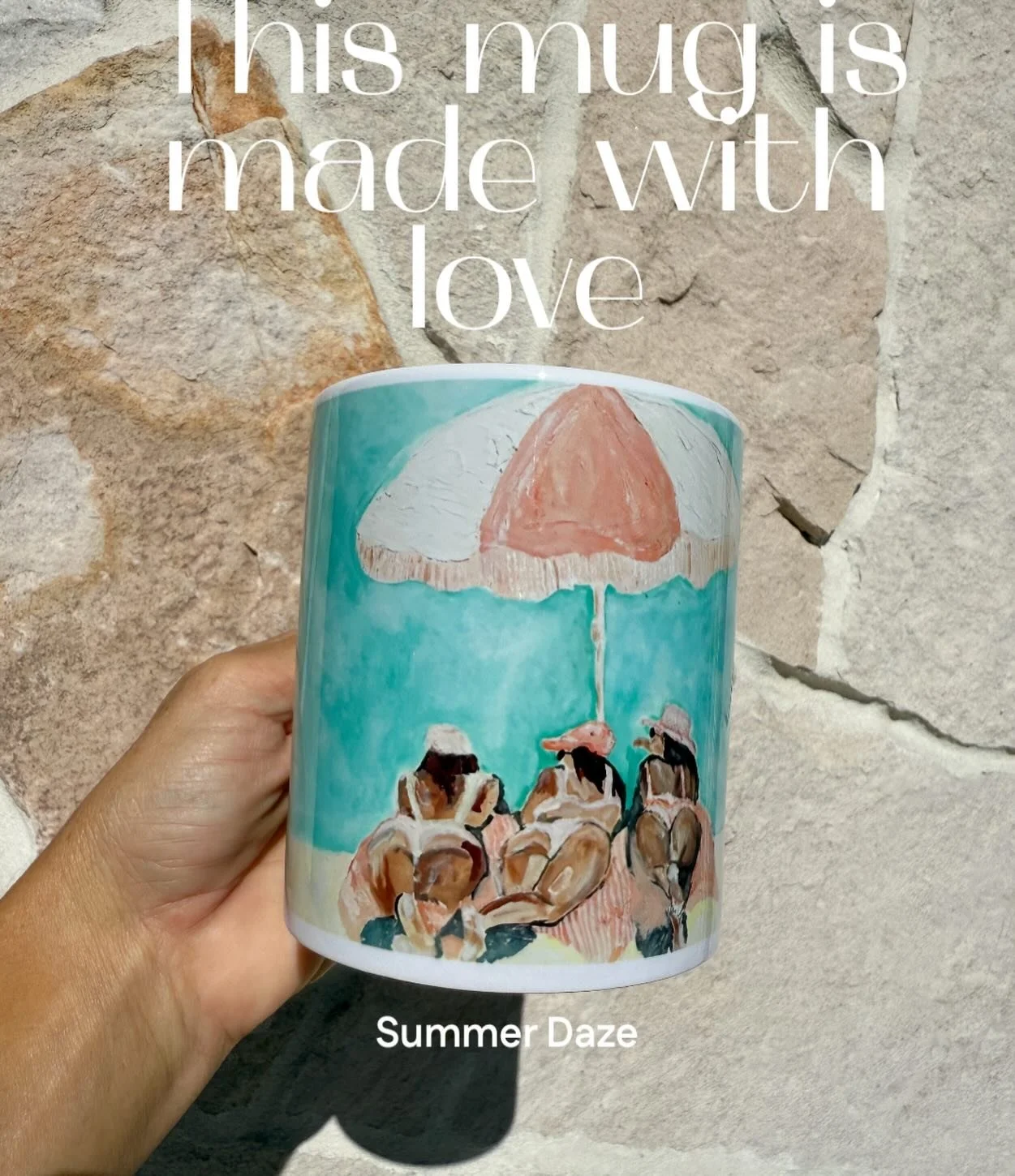Only one available $12 #mothersday #mug #art #coastal