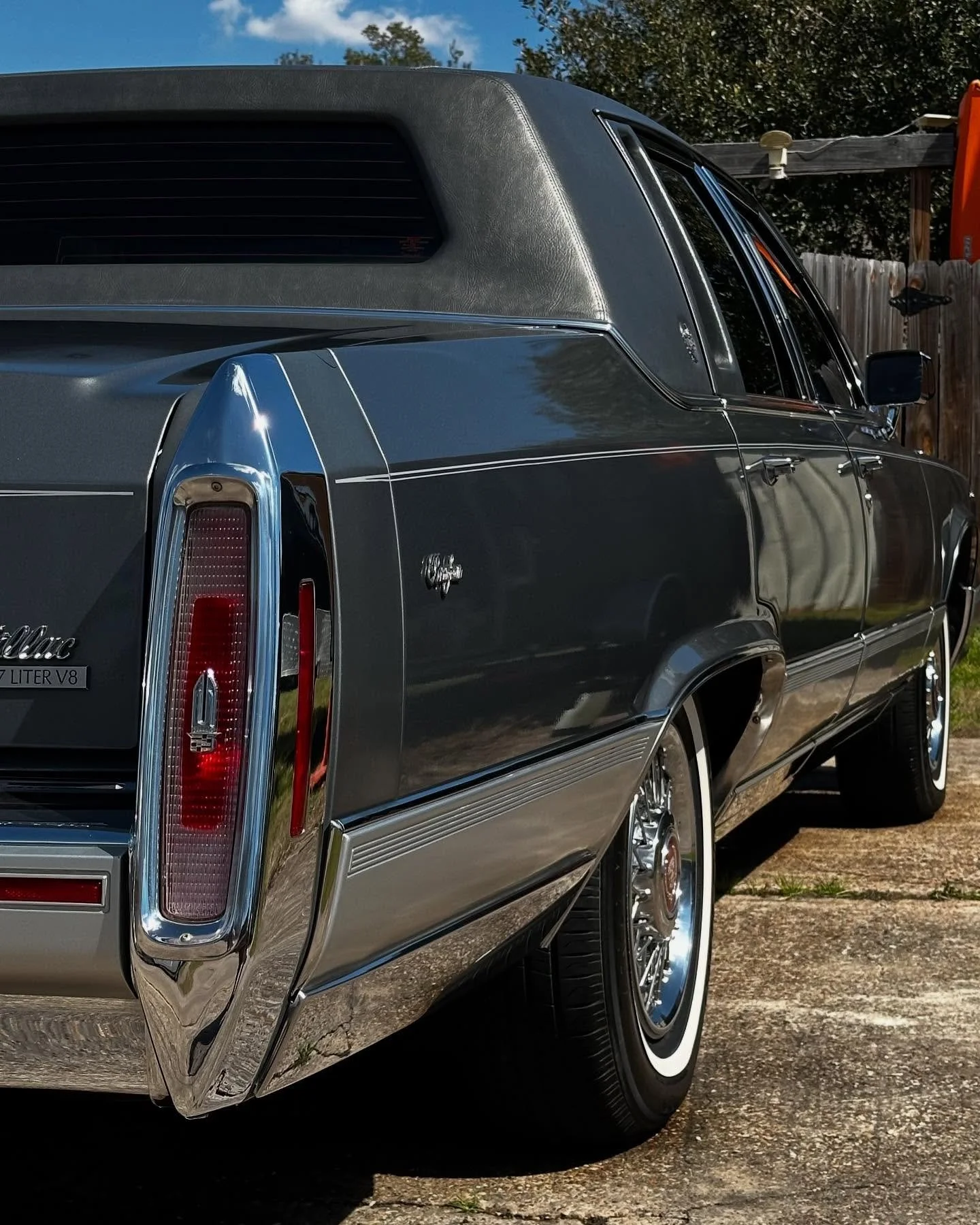 Check out this 1989 Cadillac Brougham that came back for a full detail + all chrome accents coated in Glassparency Graphene Coating. #detailing #cadillacbrougham #detailingworld