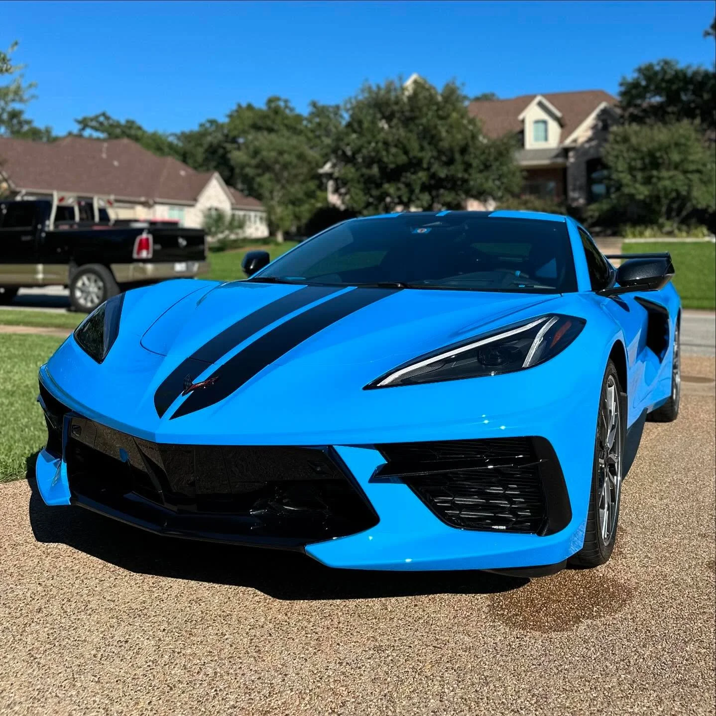 2024 C8 Stingray in for an exterior detail