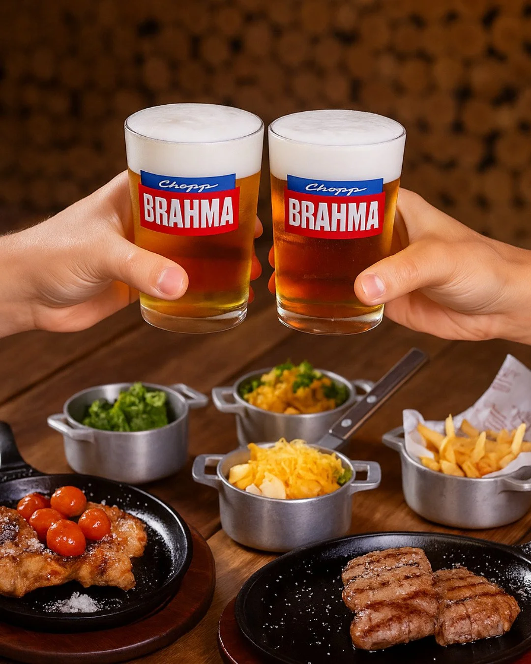🍻 Promo daquelas pra reunir os amigos e aproveitar o melhor da Fazenda!

Garanta agora o voucher promocional com 10 Chopps Brahma + 2 por&ccedil;&otilde;es e viva uma experi&ecirc;ncia completa na Fazenda Churrascada Campinas.

👉 Dispon&iacute;vel 