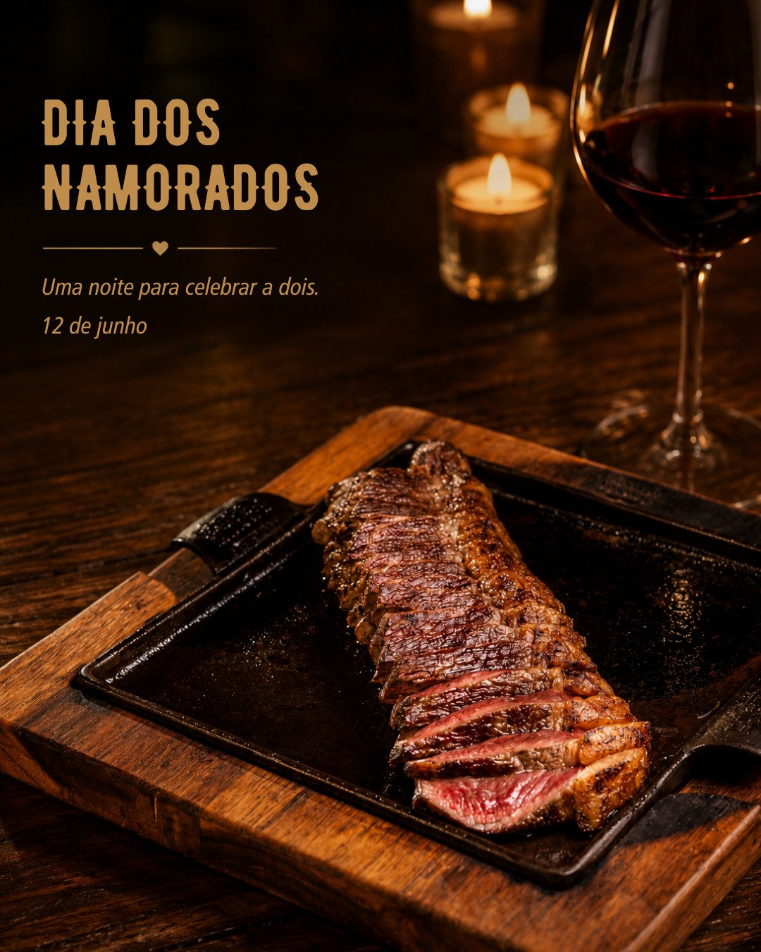 ❤️ Dia dos Namorados na Fazenda Churrascada ❤️

Nada melhor do que celebrar o amor com uma experi&ecirc;ncia completa, boa gastronomia e um ambiente especial.

Preparamos um Menu Especial em 3 Tempos para compartilhar a dois, com op&ccedil;&otilde;es