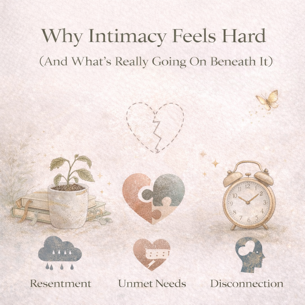 Why Intimacy Feels Hard (And What’s Really Going On Beneath It)