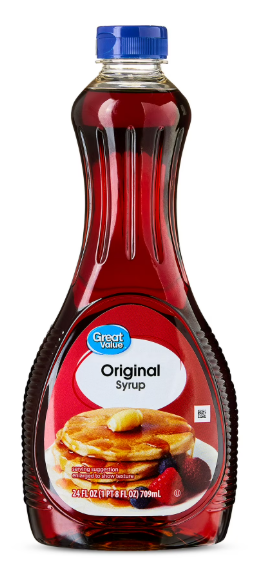 Great Value Original Syrup, 24 oz