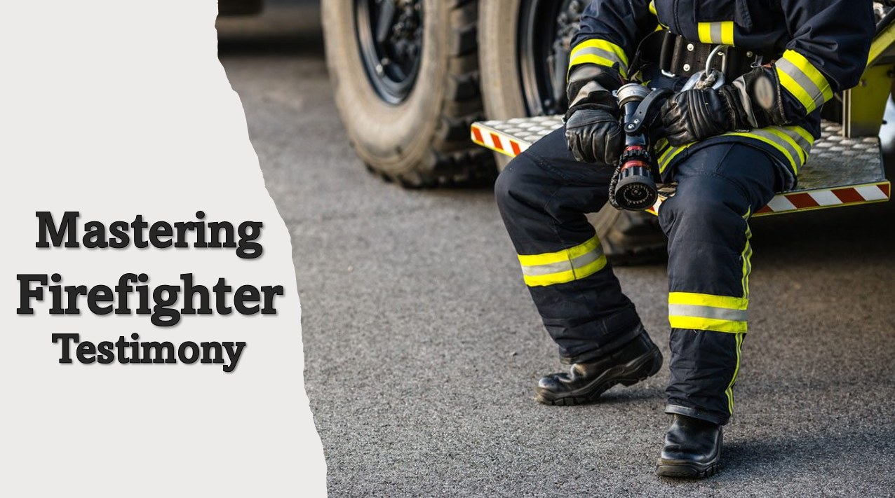 Mastering Firefighter Testimony