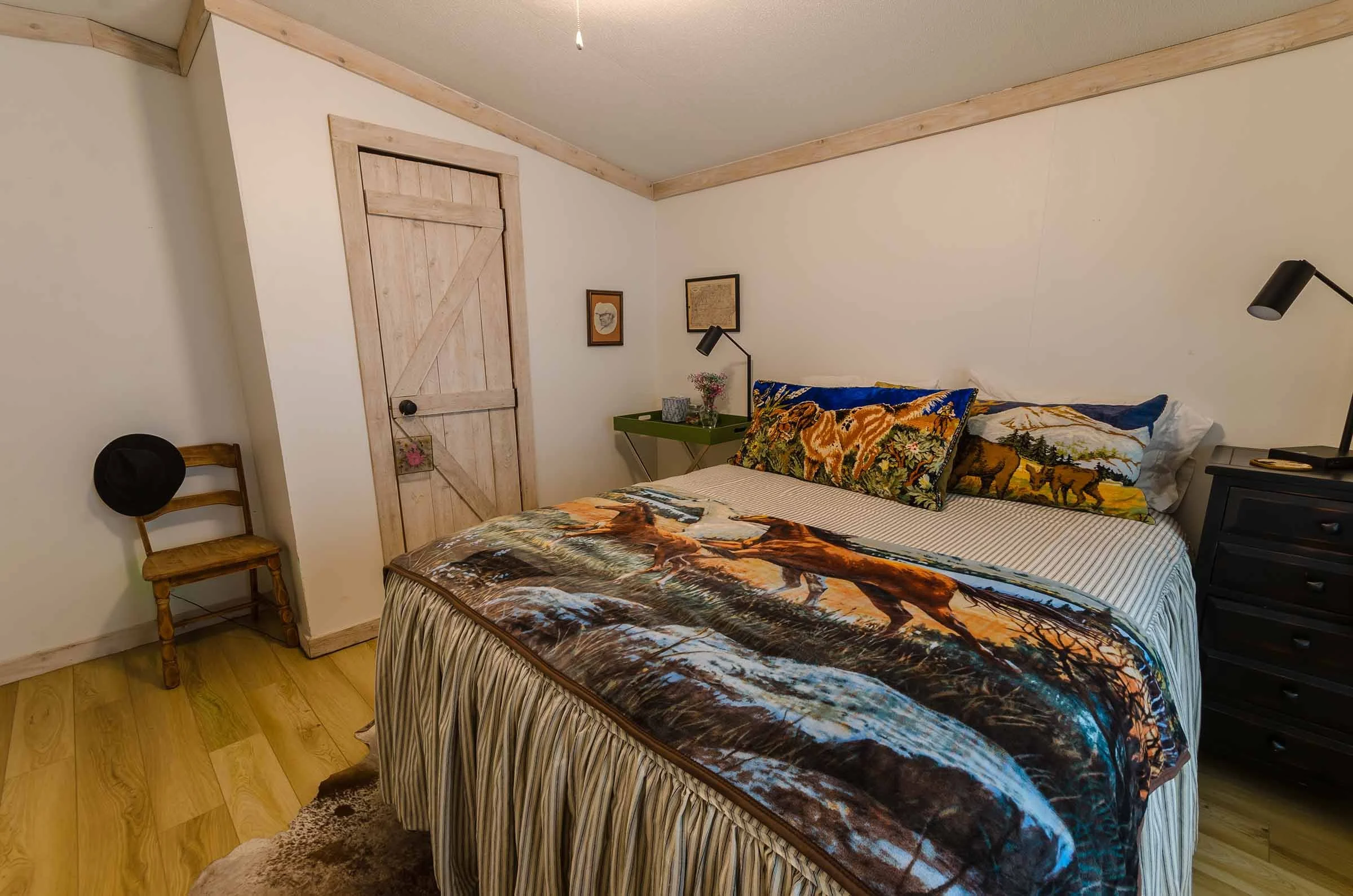 The Veranda Cabin - Short Term Rental in Round Top, TX - Lonely Goat Farm