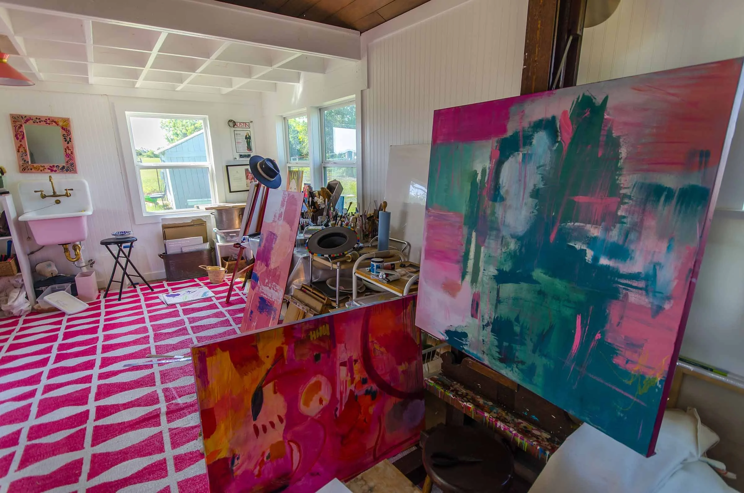 The Veranda Cabin - Short Term Rental in Round Top, TX - Lonely Goat Farm