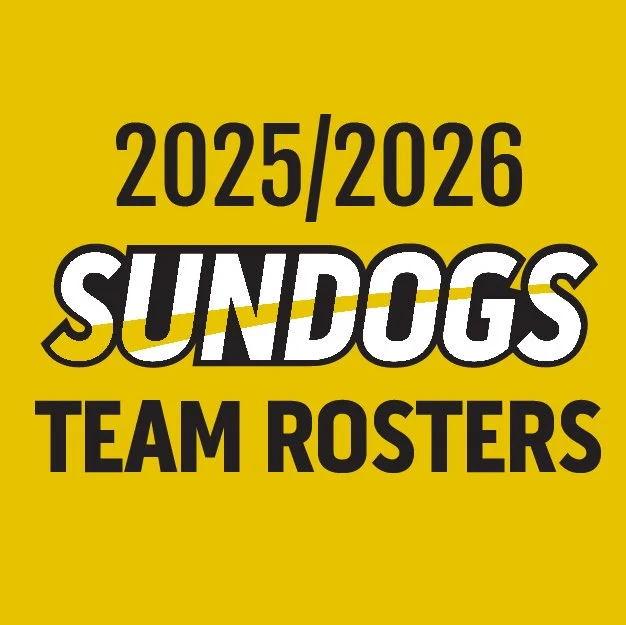 Sundogs 2025-2026 Team Rosters