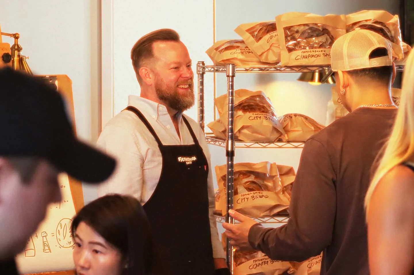 We&rsquo;re back this Saturday 4/18 @3sisterscoffeeandtea 10am-2pm or while it lasts! Stop by for some fresh sourdough! Pc: @angrysounds #bread #sourdough #baker #bakery #fresh