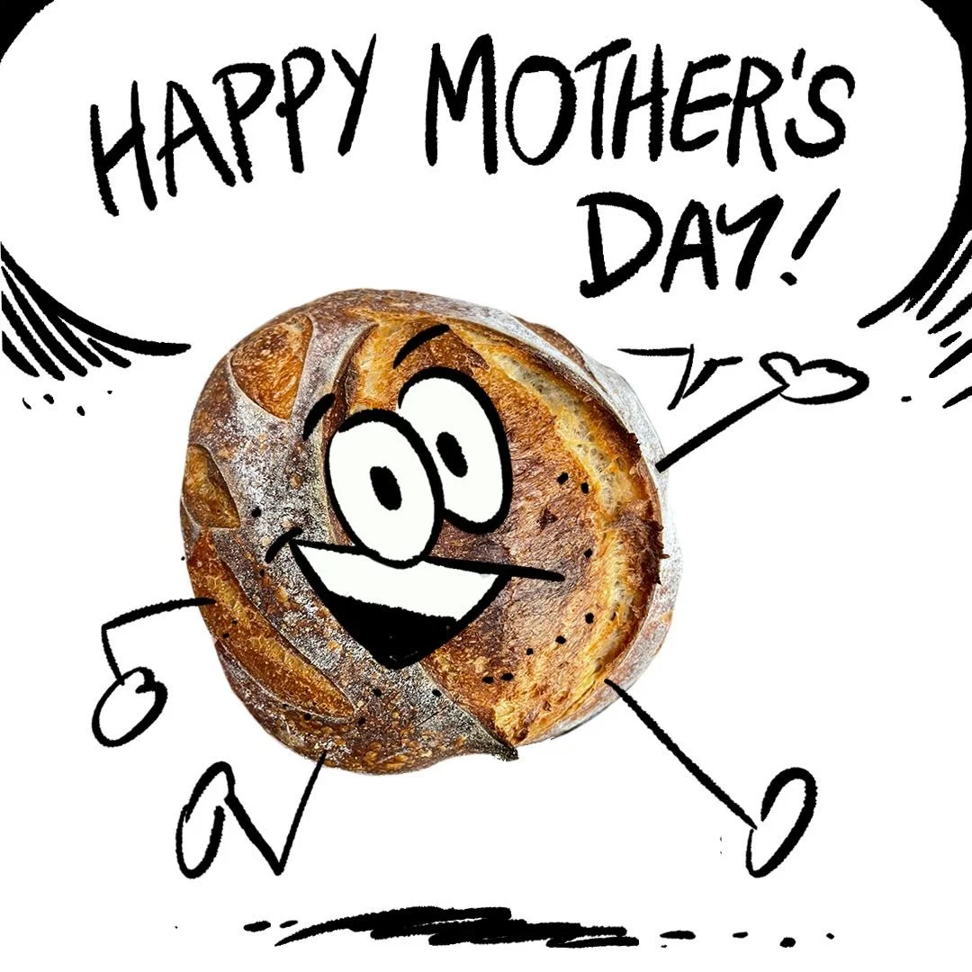 Happy Mother&rsquo;s Day!!! Get your order in at www.fatherdough.com or come by this Saturday @3sisterscoffeeandtea for the greshest sourdough for mom!&rsquo; #sourdougbread #mothersday #fresh #bread