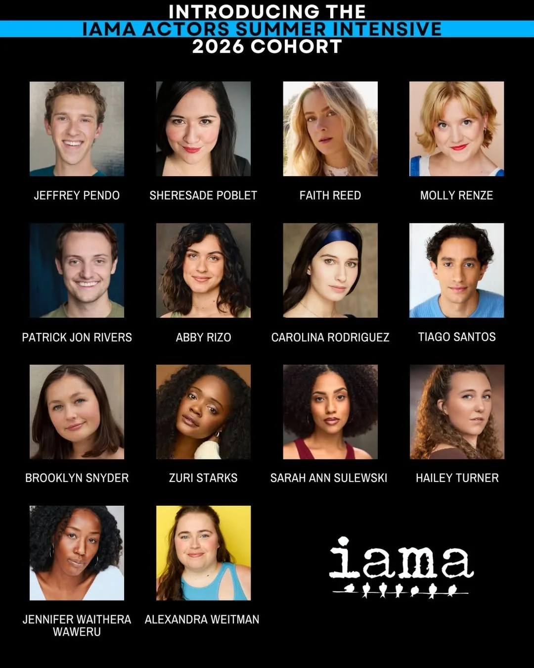 IAMA Theatre Co. Announcement — Summer 2026!