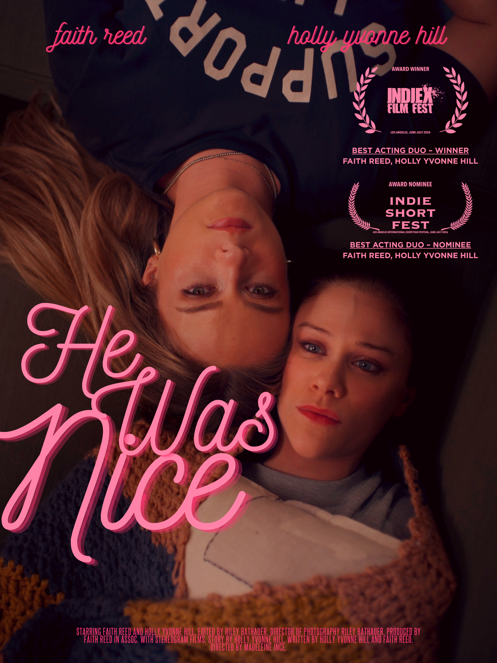 “He Was Nice” — Award Winner and Nominee