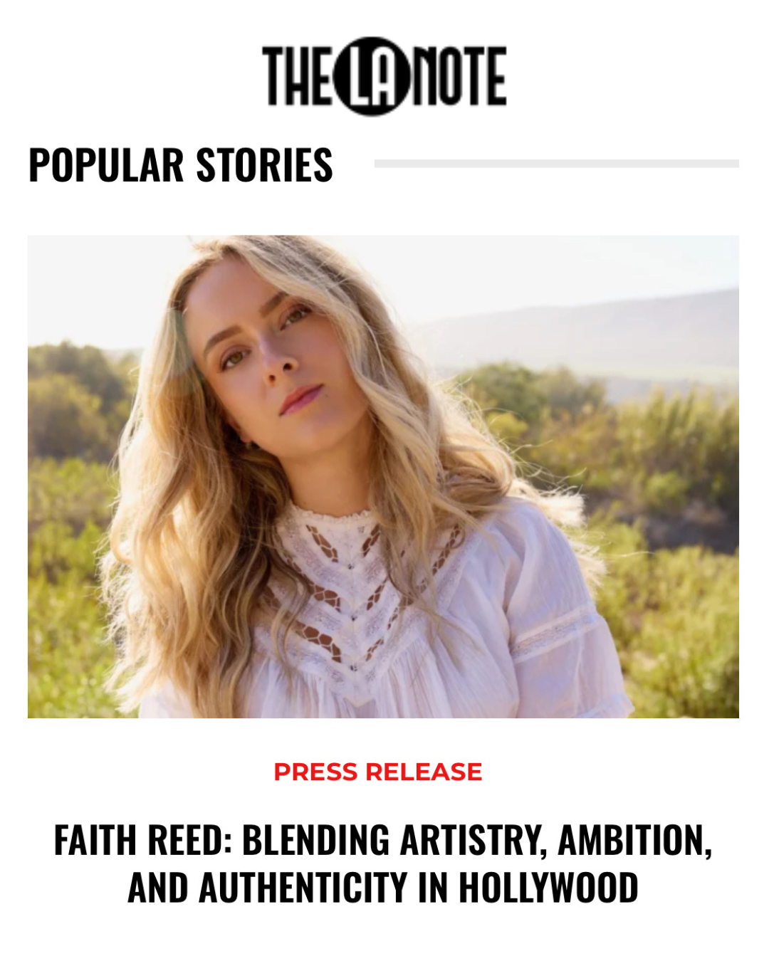 The LA Note Magazine | November 2025