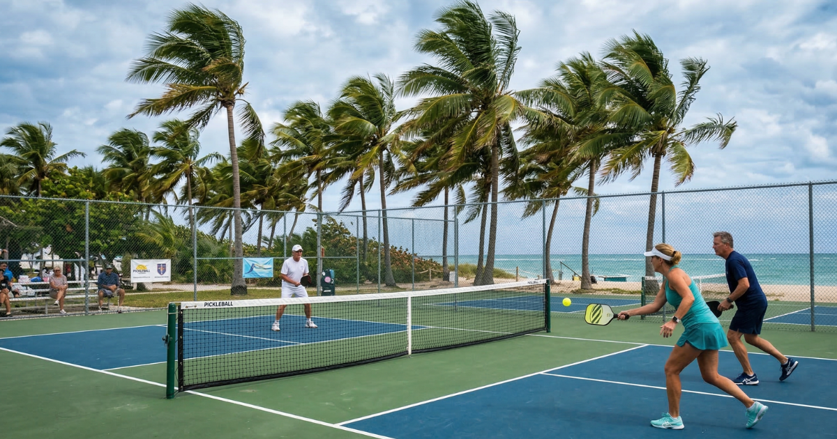How to Play Pickleball in the Wind: Smart Adjustments That Win Points