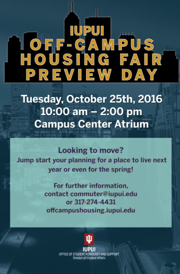 Event Collateral for Off Campus Event