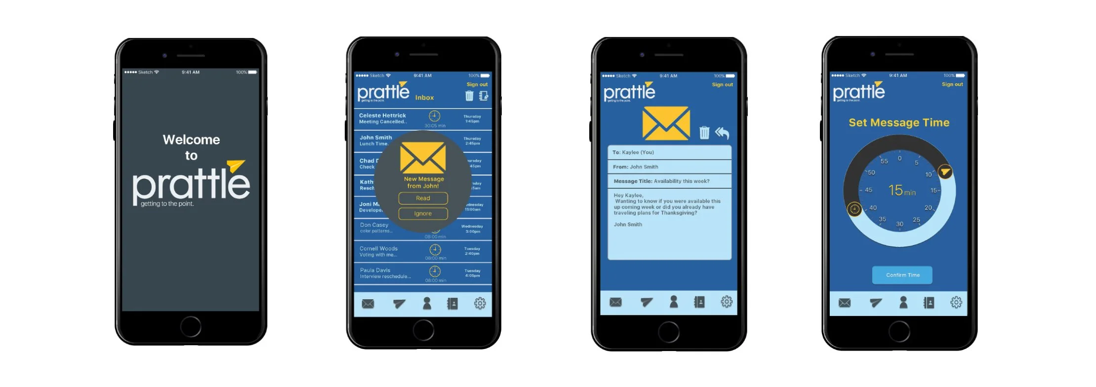 Prattle-Capstone for Visual Communication Course