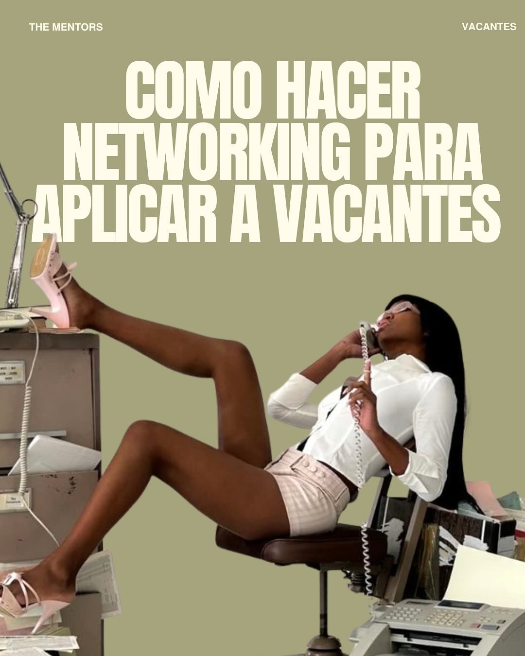 Est&aacute;s a 5 PERSONA de la carrera que sue&ntilde;as !! 

Si quieres hacer parte de la industria de la moda, saber hacer networking te puede abrir m&aacute;s puertas de lo que crees, tanto para conseguir oportunidades como para que te refieran!! 