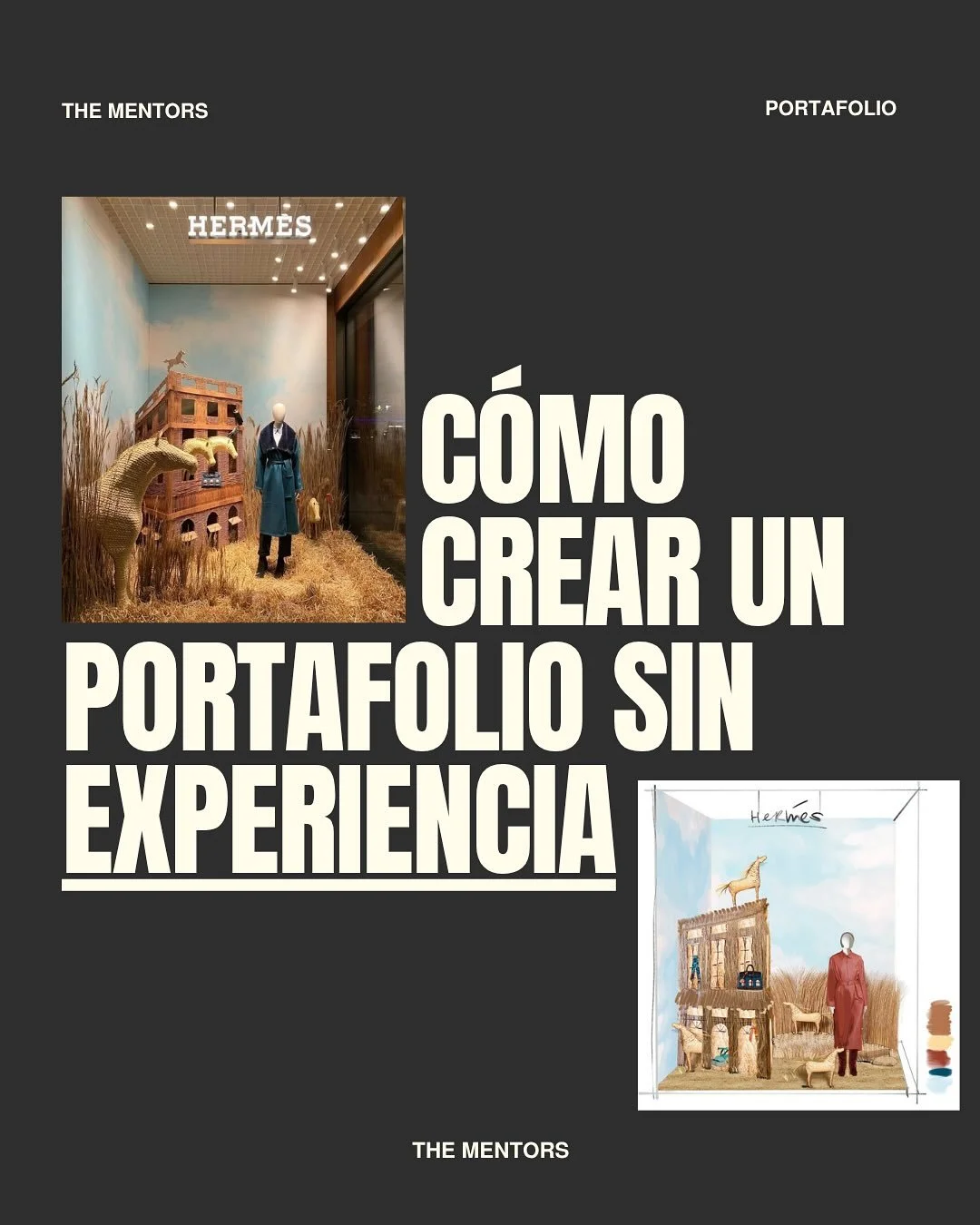 A&uacute;n no tienes experiencia ??!! 👠🗣️✨ 

Eso no es impedimento para crear tu portafolio y empezar a trabajar en la moda !!! Si lo que quieres es aprender a crear un portafolio desde cero y sin experiencia, saber estructurarlo, crear un branding