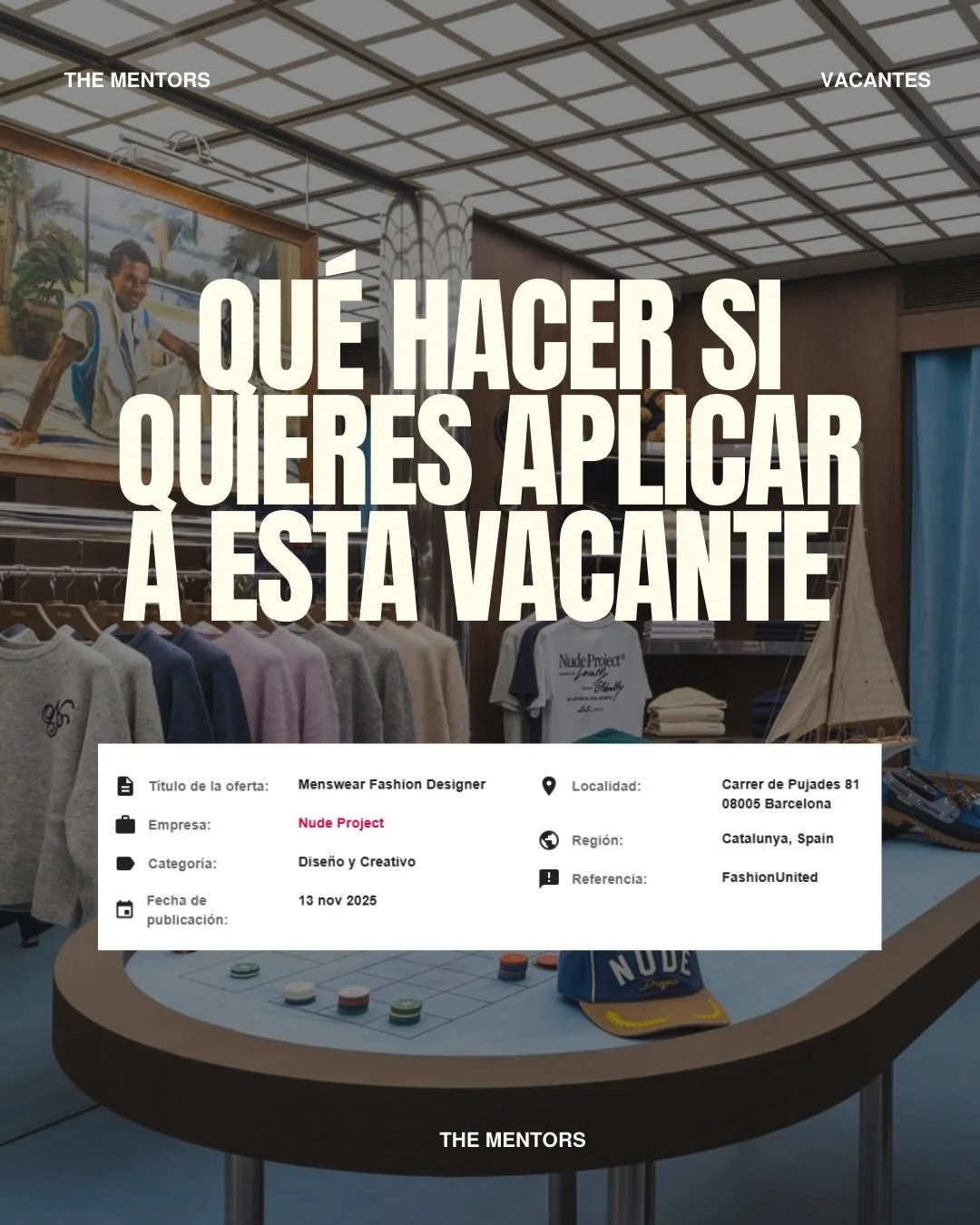 Quieres aplicar a esta vacante y no sabes que hacer ?!! 🙌🏻👠🗣️✍🏻🤩

Estos son algunos de los tips a tener en cuenta si quieres aplicar con estrategia y claridad; no solamente env&iacute;es tu portafolio &hellip; adapta todo, desde tus proyectos y