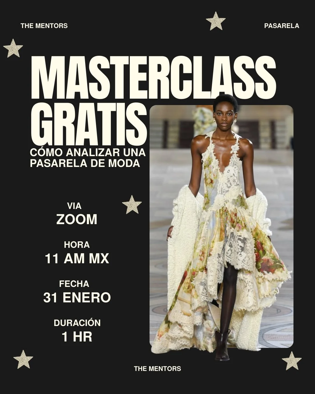 Quieres aprender c&oacute;mo analizar una pasarela de moda ?!!👠🗣️🙌🏻✍🏻✨

Si quieres aprender como funcionan las pasarelas durante fashion week, c&oacute;mo las marcas crean sus pasarelas, y c&oacute;mo predecir tendencias ?!! Si tu respuesta es s