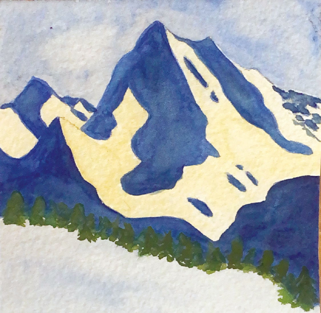 Mountain Watercolor