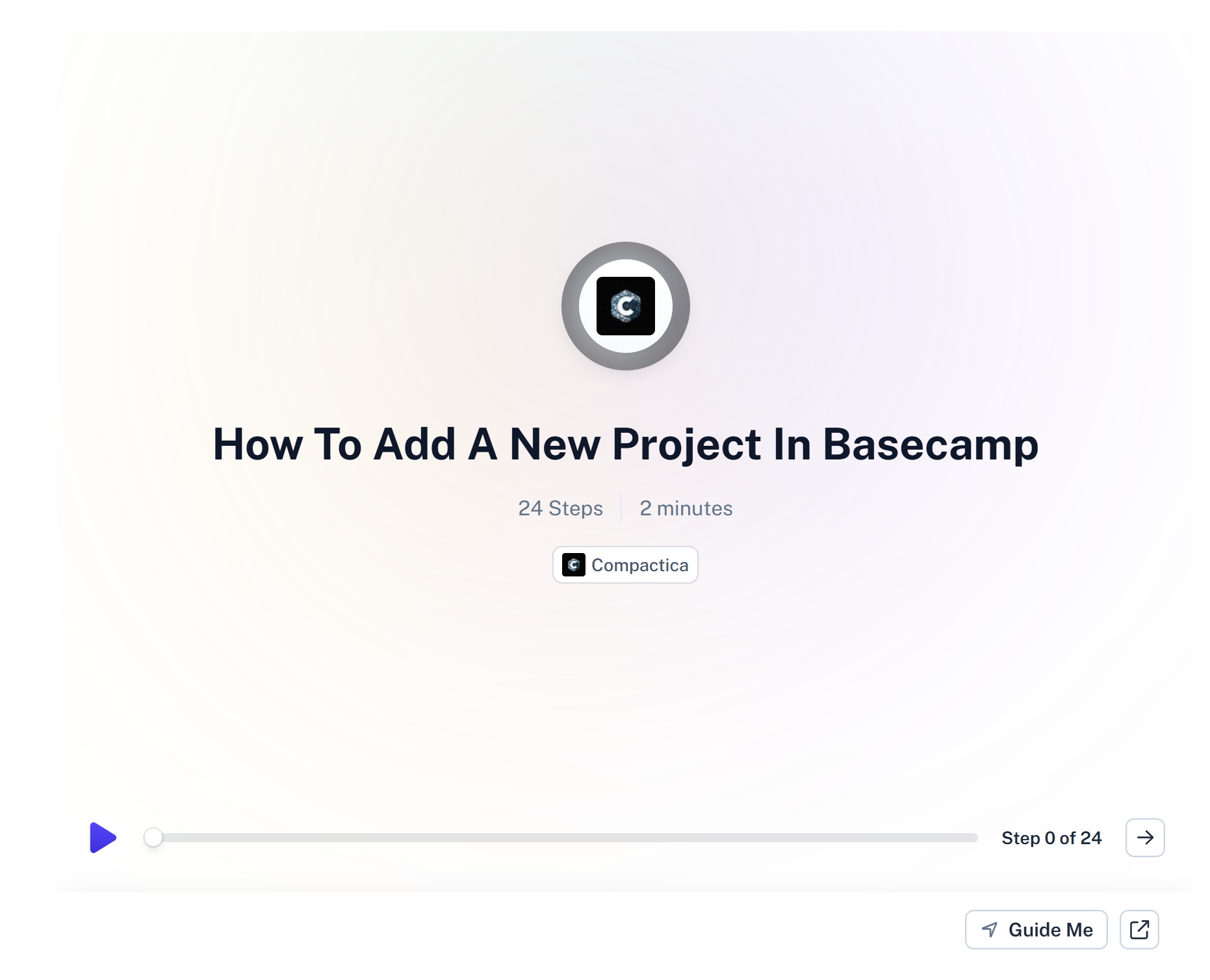 How to Add a Project in Basecamp