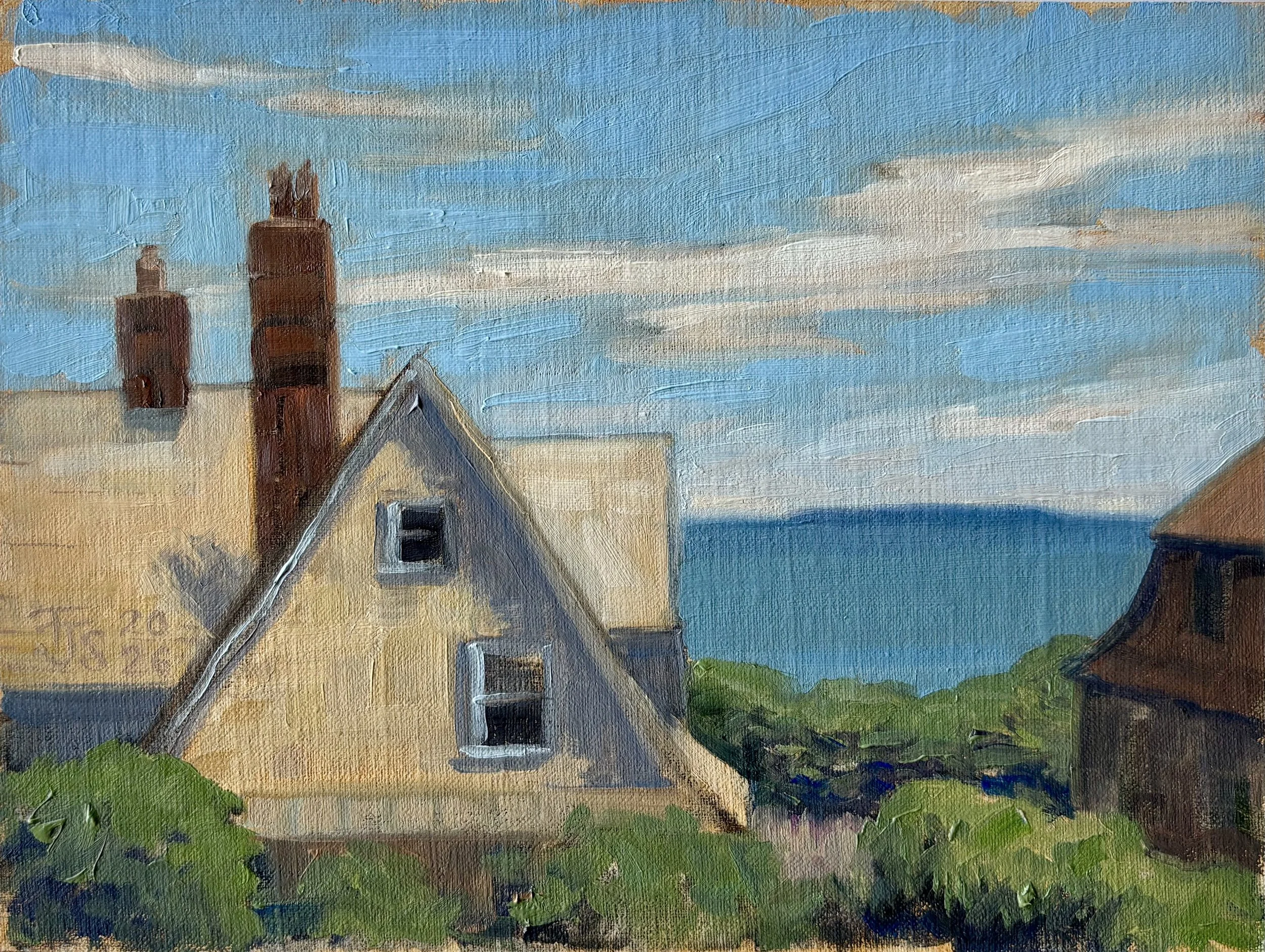 View of Block Island from Watch Hill, 2026