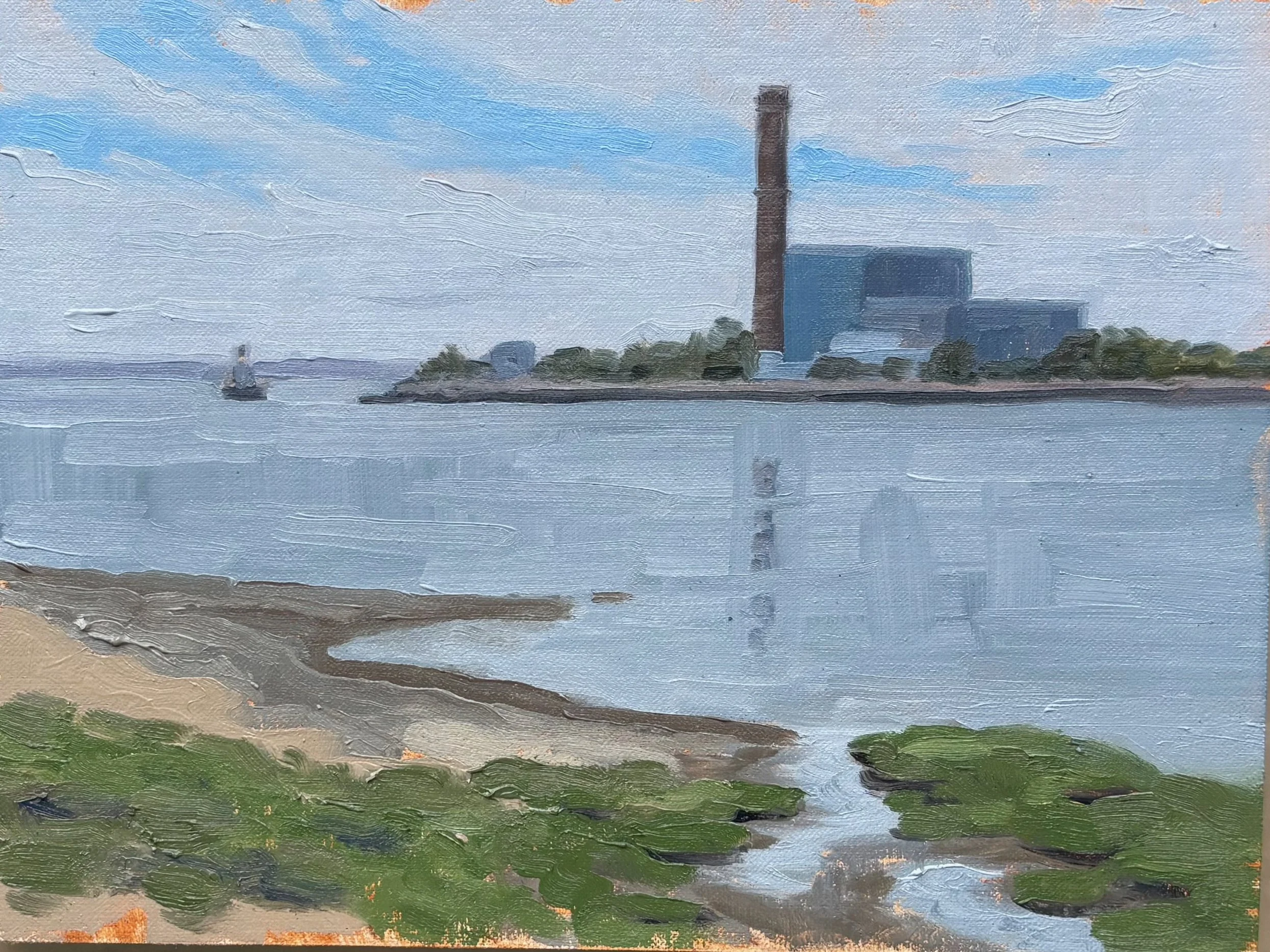 2026-05-13 Calf Pasture Beach Sketch No. 2 - 6x8 (Original) .jpeg