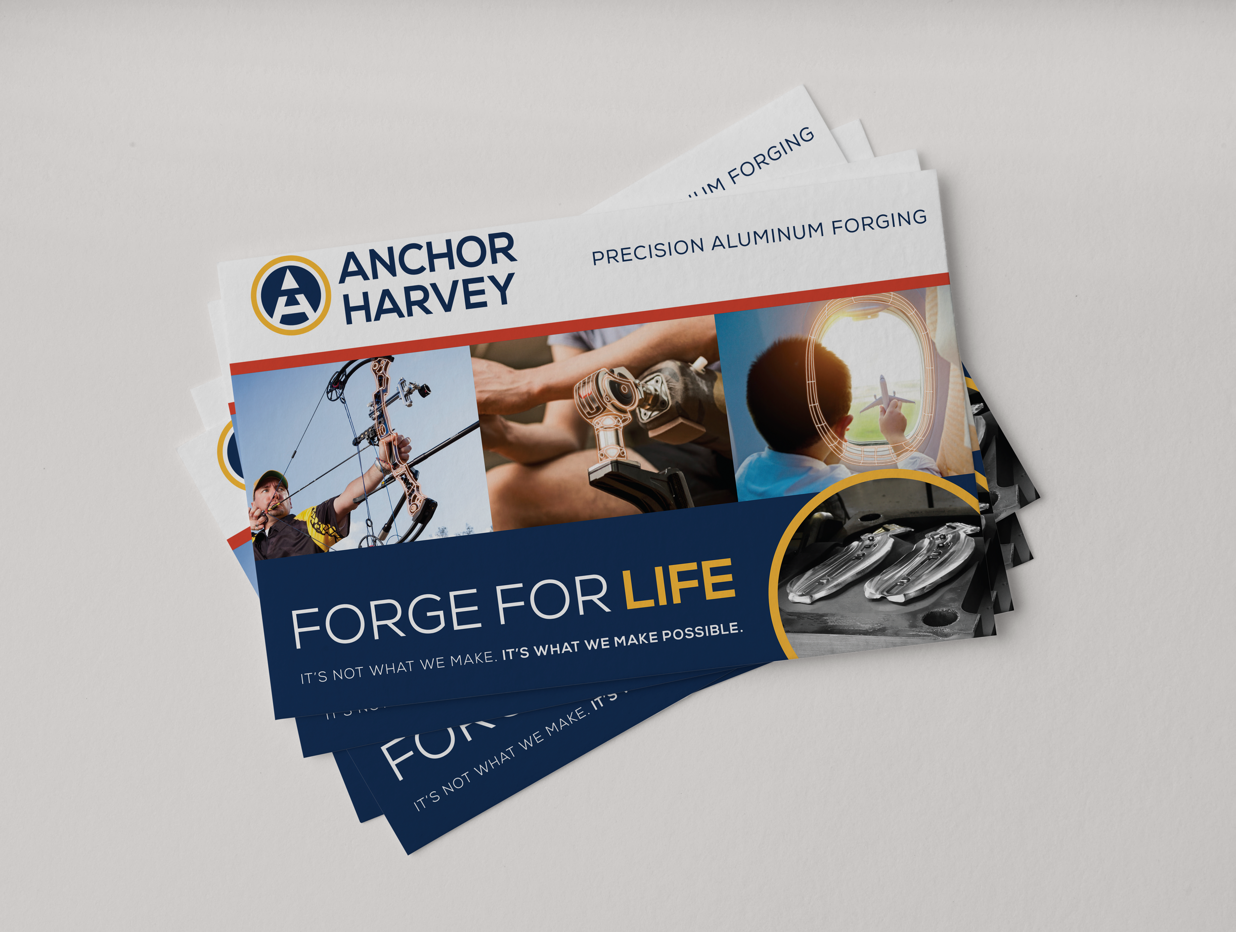 Anchor Harvey Direct Mail Postcard