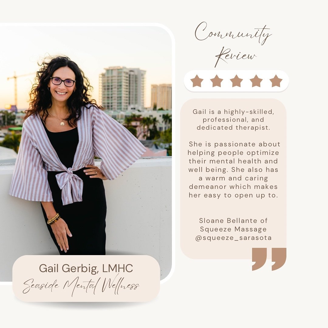 ⭐️⭐️⭐️⭐️⭐️ Review! 

I am so honored to receive a Google review from beautiful Sloane of @squeeze_sarasota! 🫶🏻

From therapeutic touch to compassionate care, Sloane brings a presence to her work that is intentional + nurturing. As the heart and sou