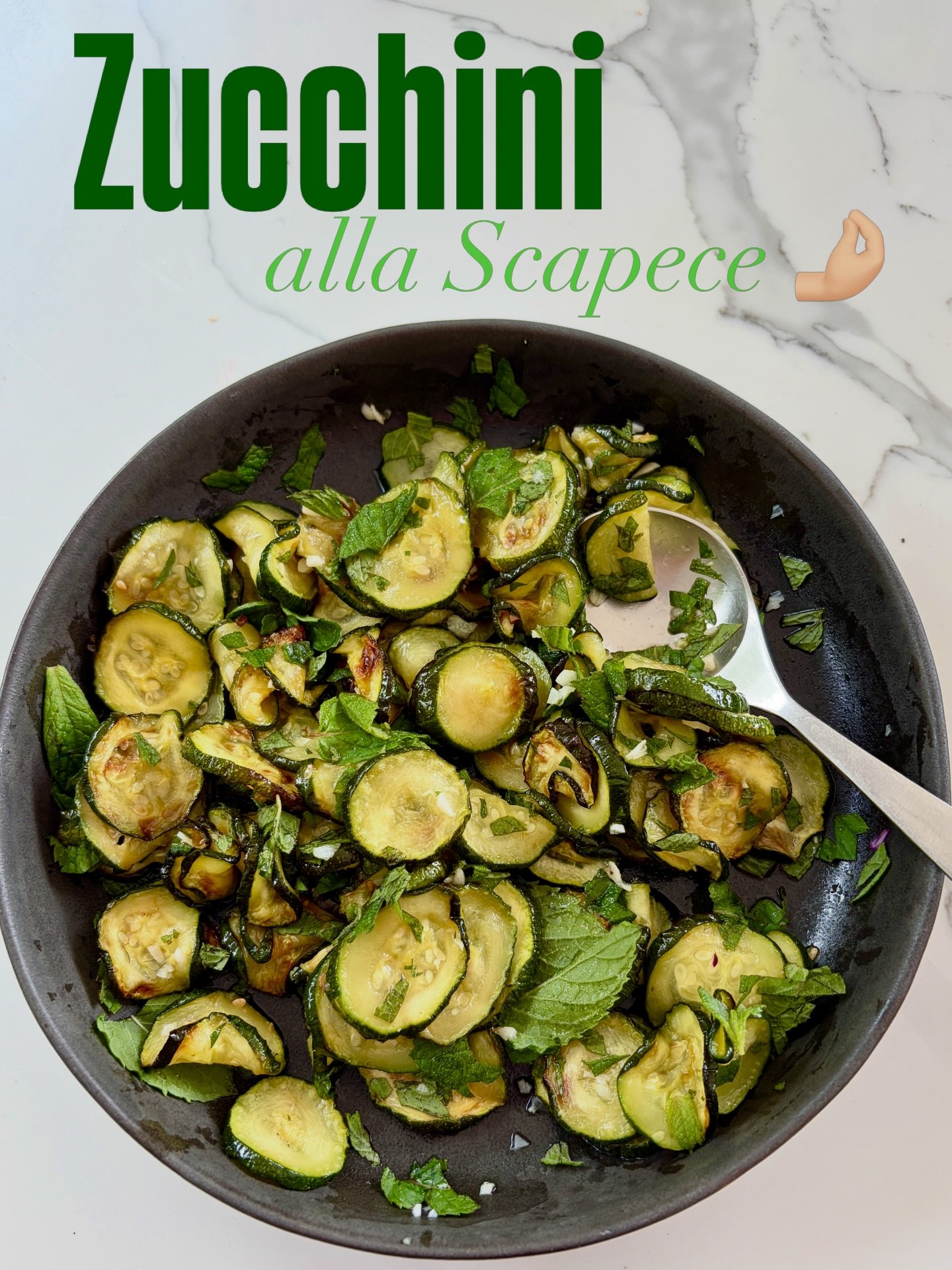 🥒The Southern Italian region of Campania knows just what to do with a zuc. Especially when it&rsquo;s hot out. 

Find this life-changing room temperature veggie recipe on the website now >>> link in bio ✔️