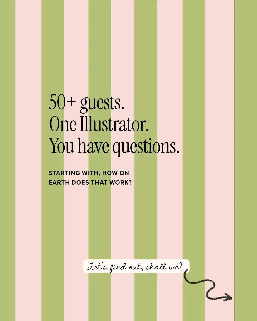 Here&rsquo;s what the numbers don&rsquo;t tell you. 😉

People gather to watch. Someone&rsquo;s checking how their portrait is coming along. Someone else has appointed themselves art critic. And there&rsquo;s always a polite request for a little arti