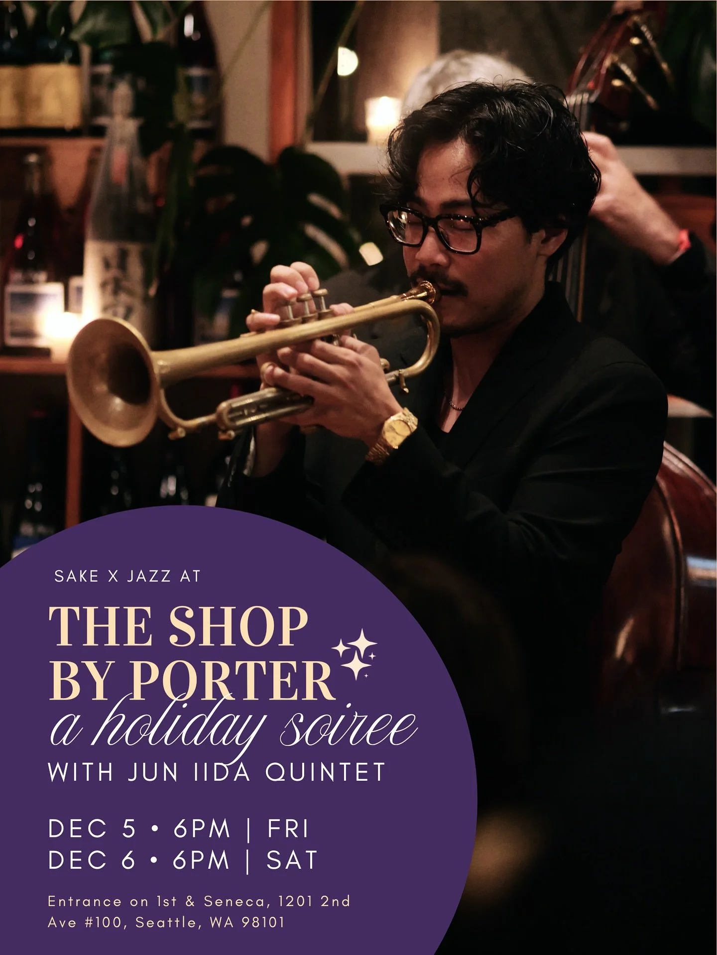 🎄 Save the Date!
Sake Noire x The Shop at Porter Presents:
✨ Holiday Soir&eacute;e with Jun Iida ✨
📅 Two Nights Only: 12/5 &amp; 12/6

That dress you never get to wear? The shoes you&rsquo;ve been saving since that last wedding? It&rsquo;s time. Dr