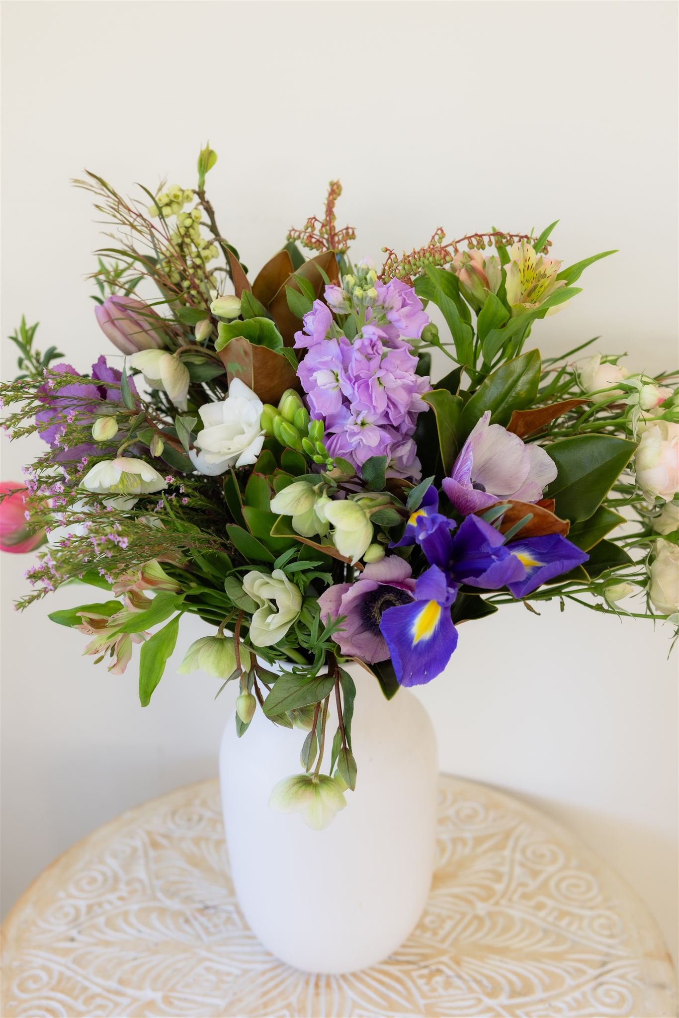 Foxglove and Find-5 medium bunch in vase.jpg