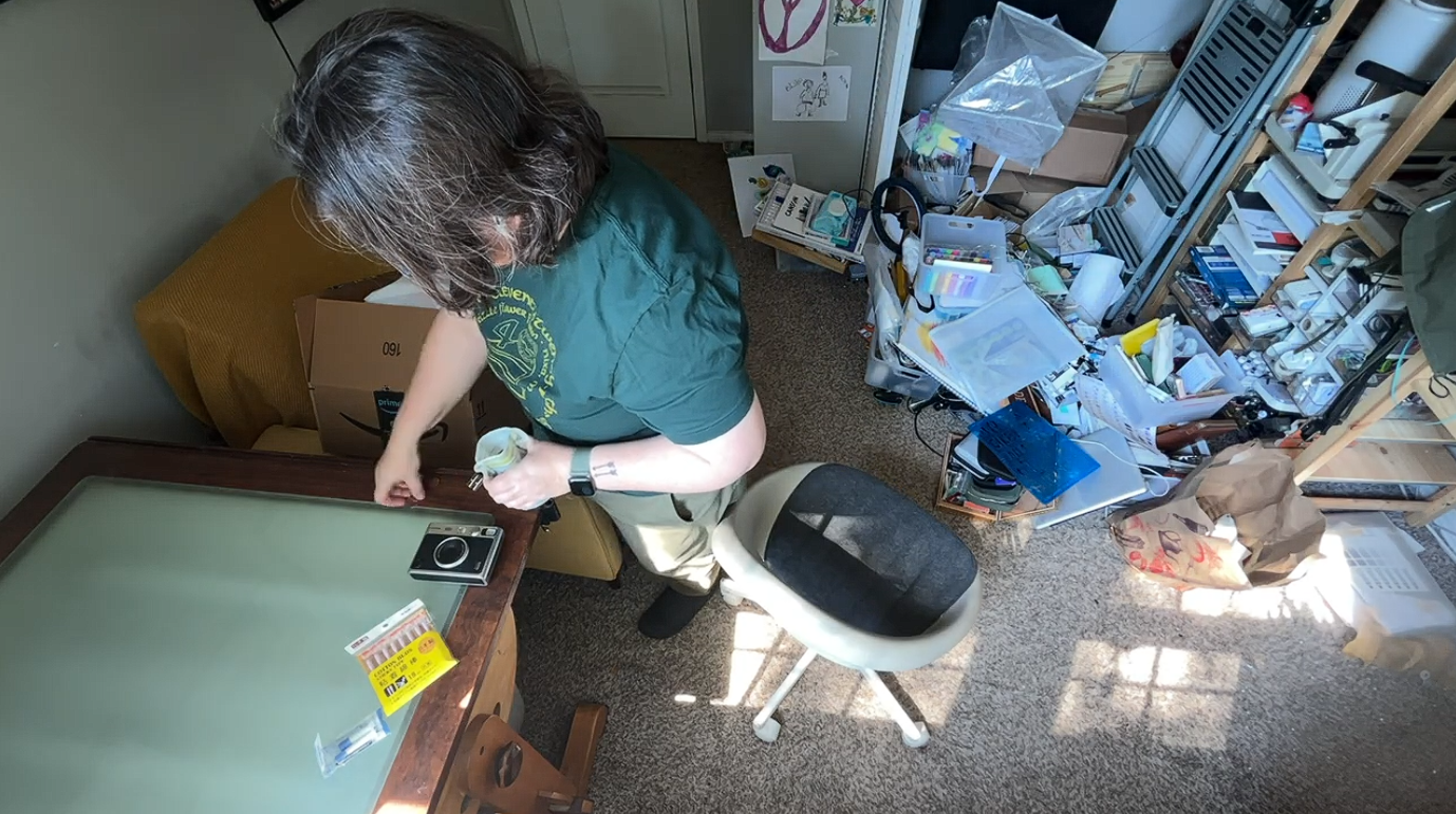 August Exclusive Video: Cleaning the Studio, Pt. 1