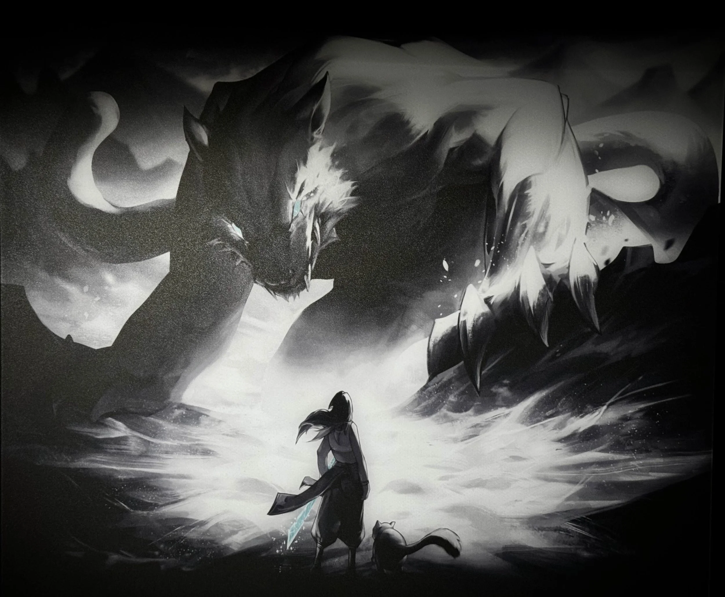 極美品】Tekkusai The Beast Glass Mousepad