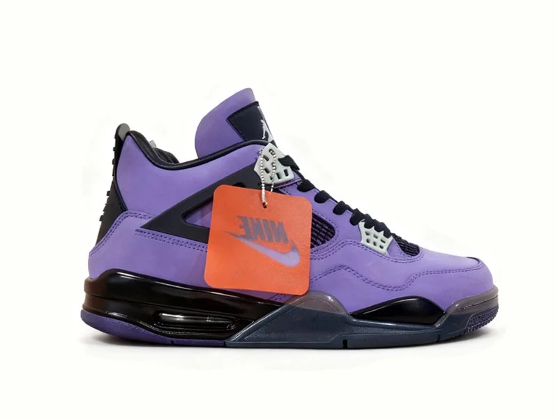 Travis Scott x Air Jordan 4 Purple Best Quality