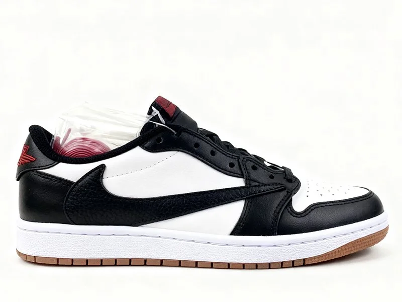 Travis Scott x Air Jordan 1 Low OG SP Black White CNFans Spreadsheet Best Quality
