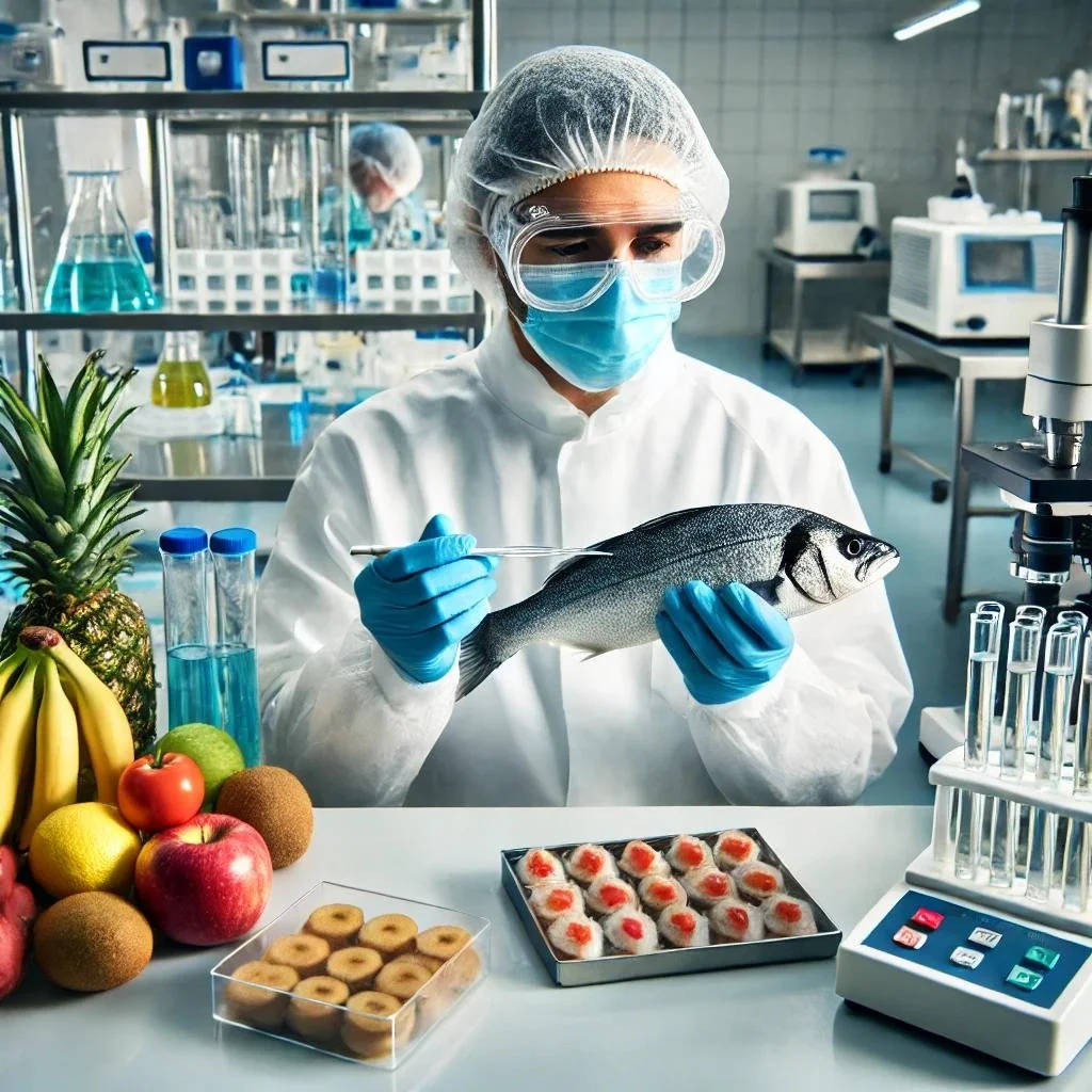 A_food_technician_inspecting_fish_and_fresh_fruit_new.jpg
