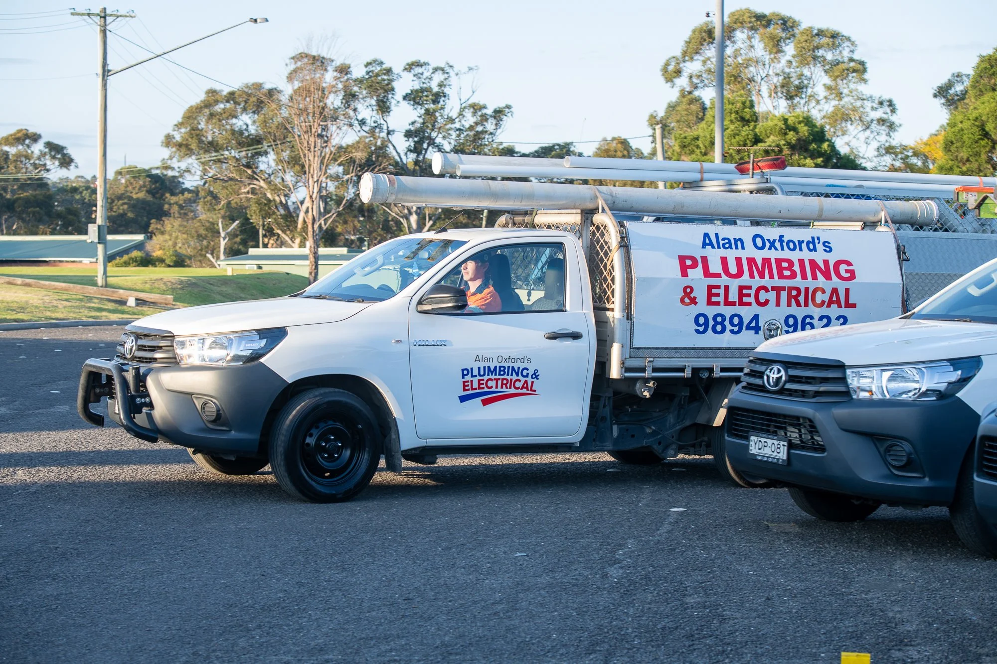 Alan Oxford’s licensed plumbing and electrical team