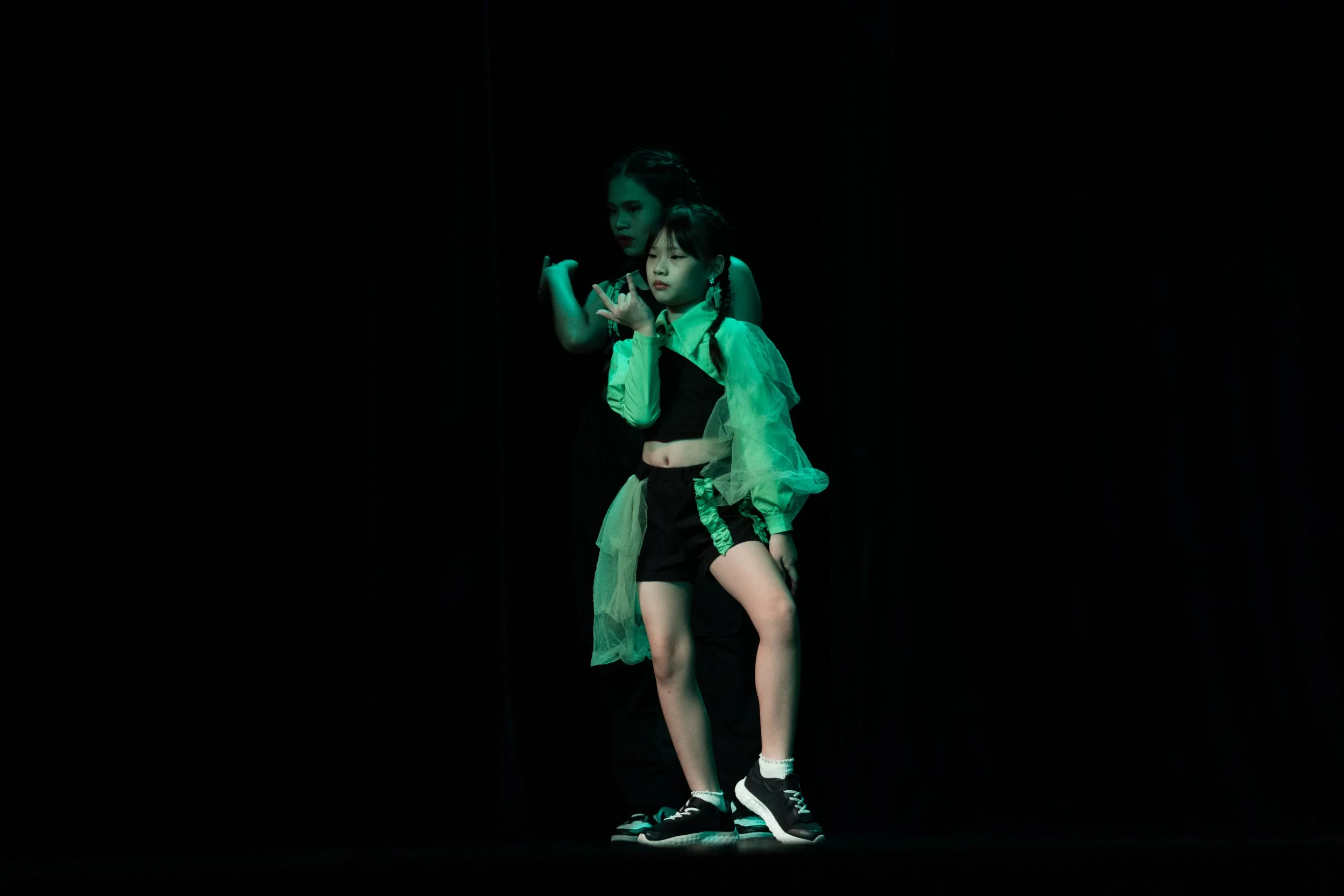 kids dancing at a hip hop competition