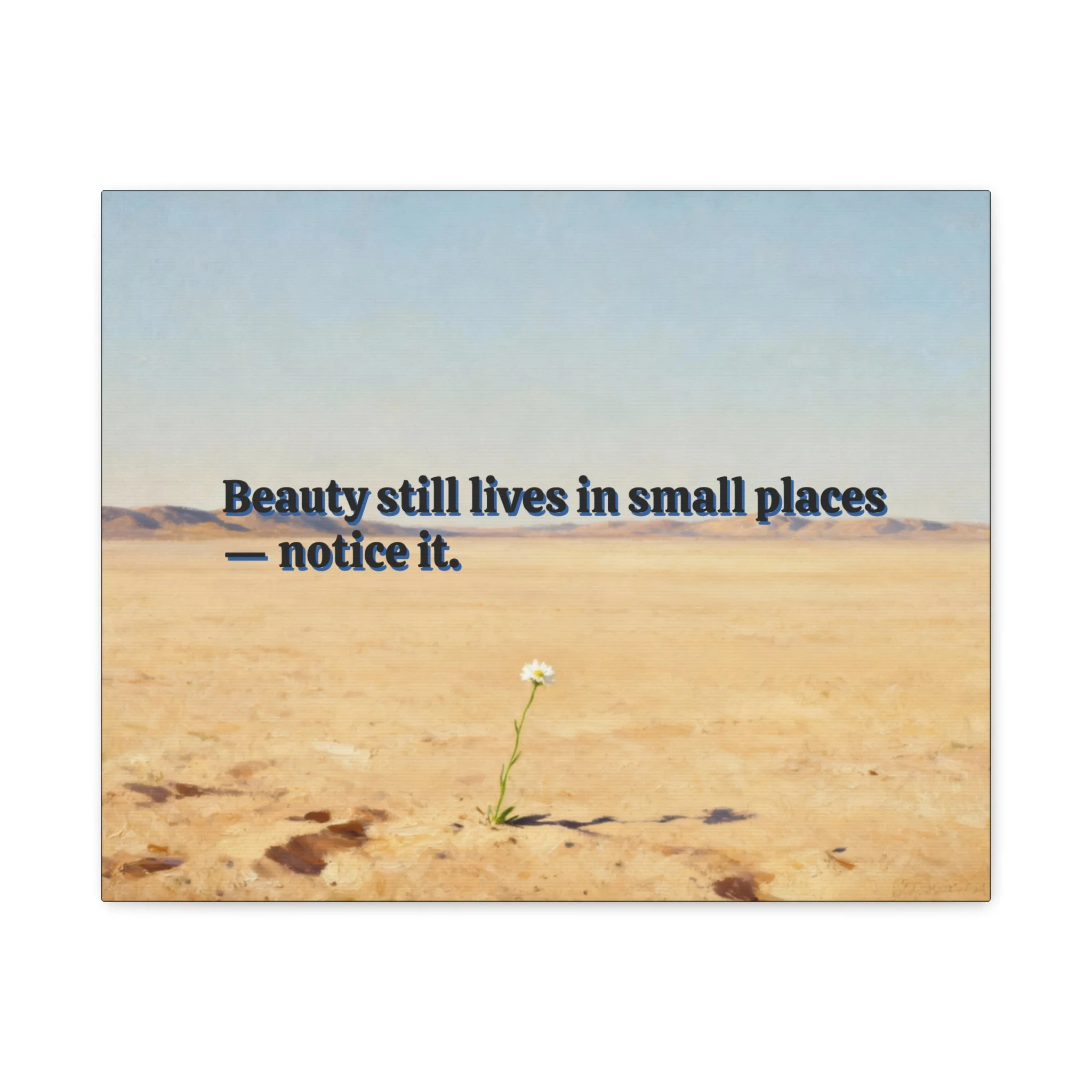 Beauty Still Lives — matte gallery-wrapped canvas wall art, 1.25-in deep, ready to hang