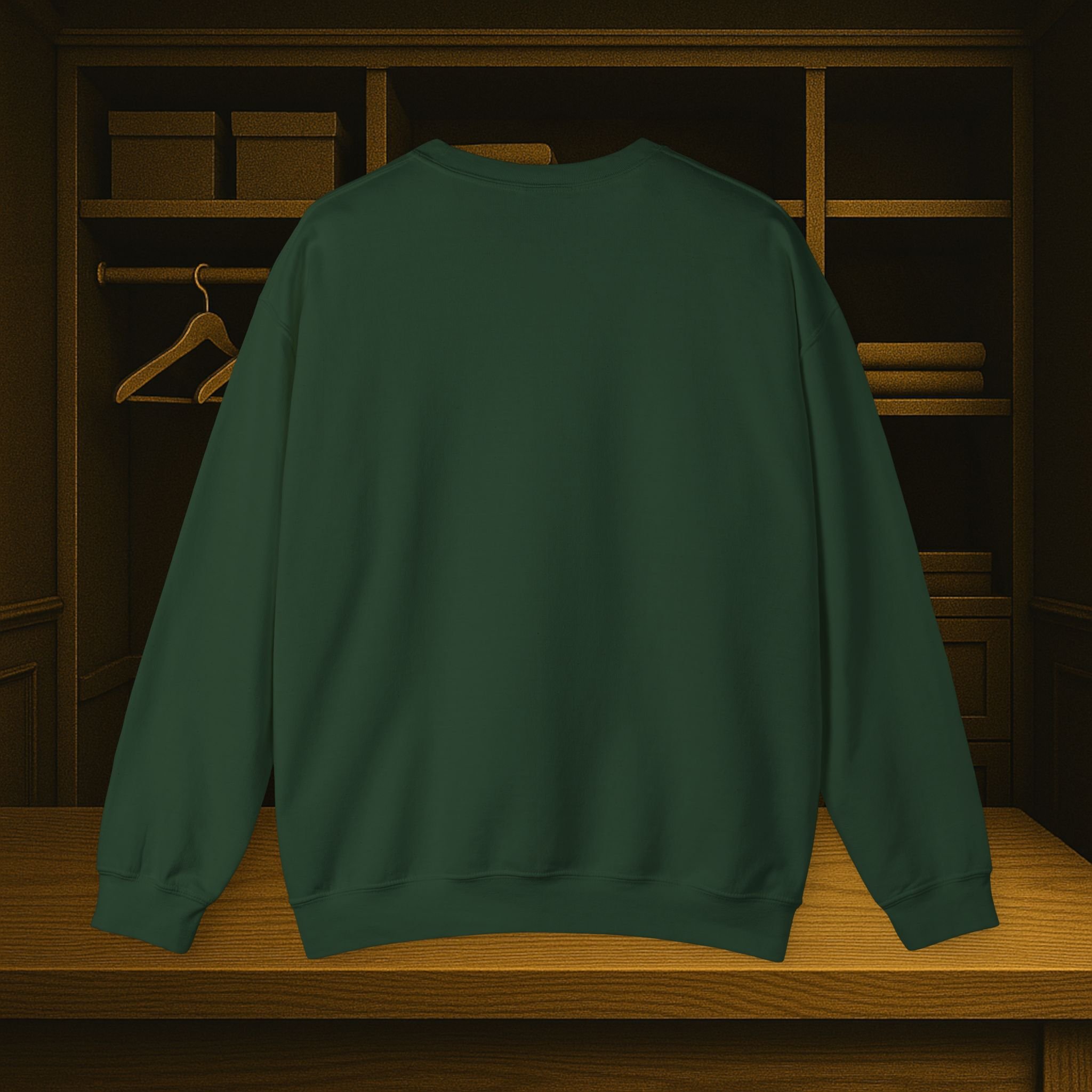 Unisex crewneck sweatshirt reading “Learn and Grow Stronger—Today’s Problems Don’t Define Tomorrow.”