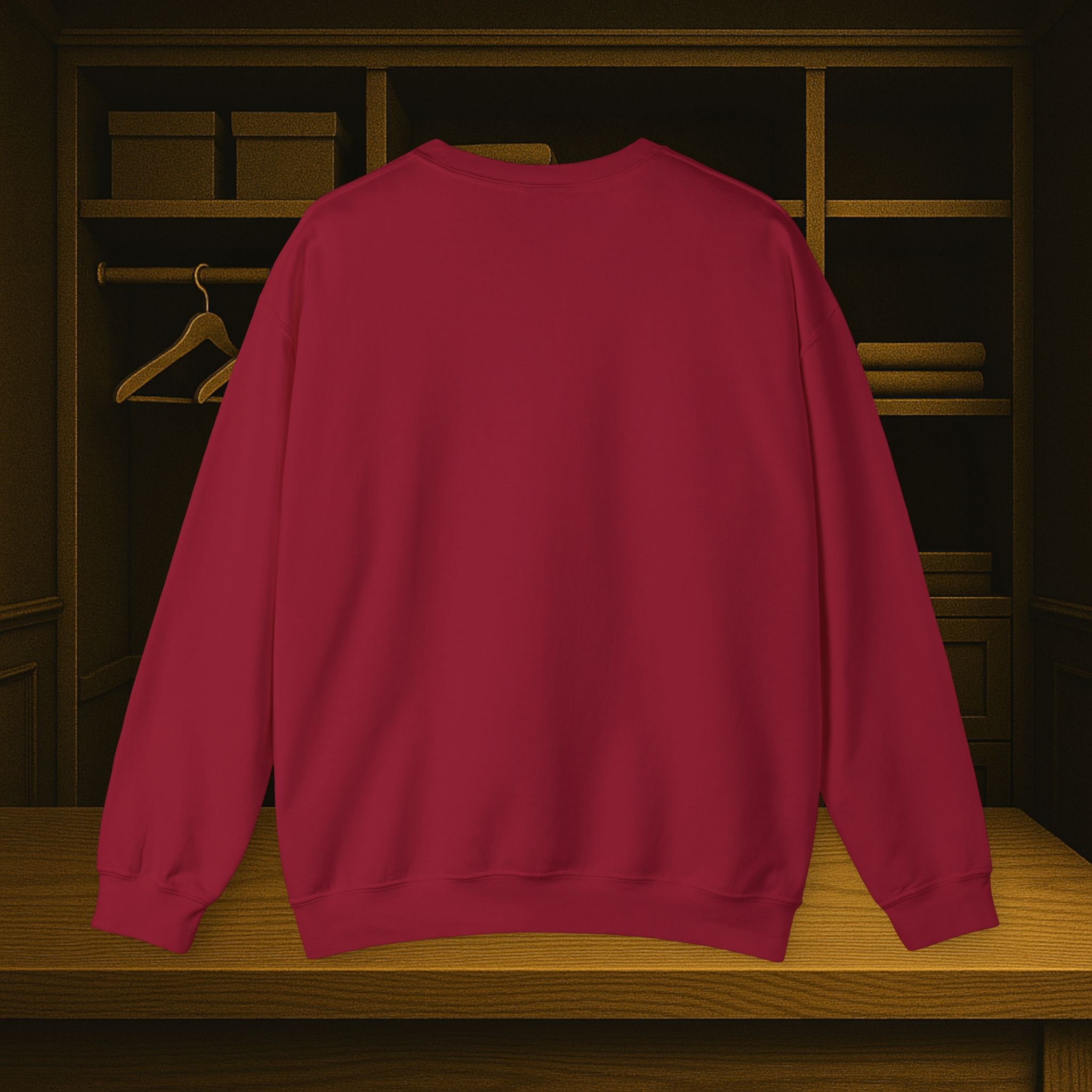 Unisex crewneck sweatshirt reading “Learn and Grow Stronger—Today’s Problems Don’t Define Tomorrow.”