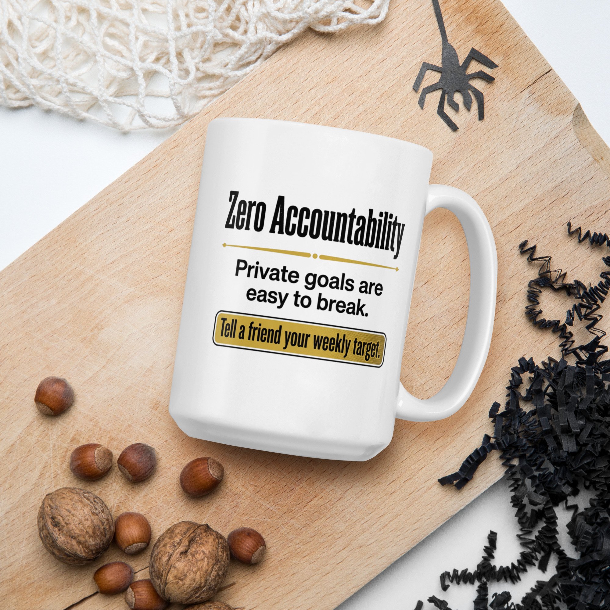 Private Goals Are Easy to Break | 15 oz Mug