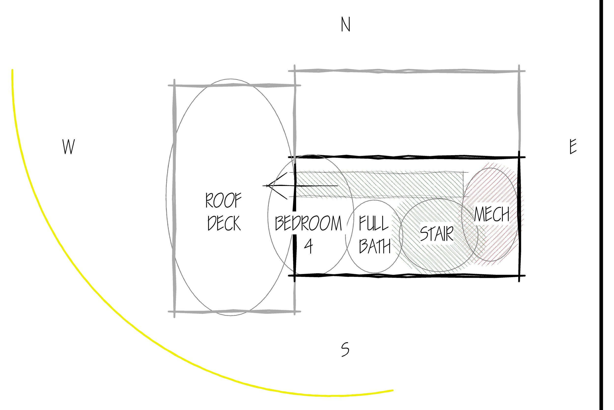 Third floor space layout