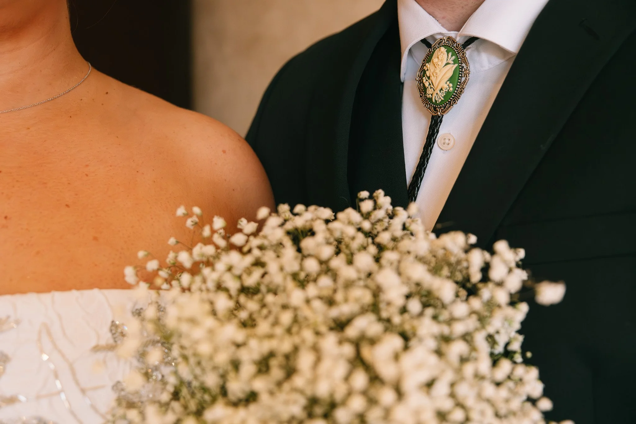 a couple taking photos for their wedding session at Chattanooga City Hall