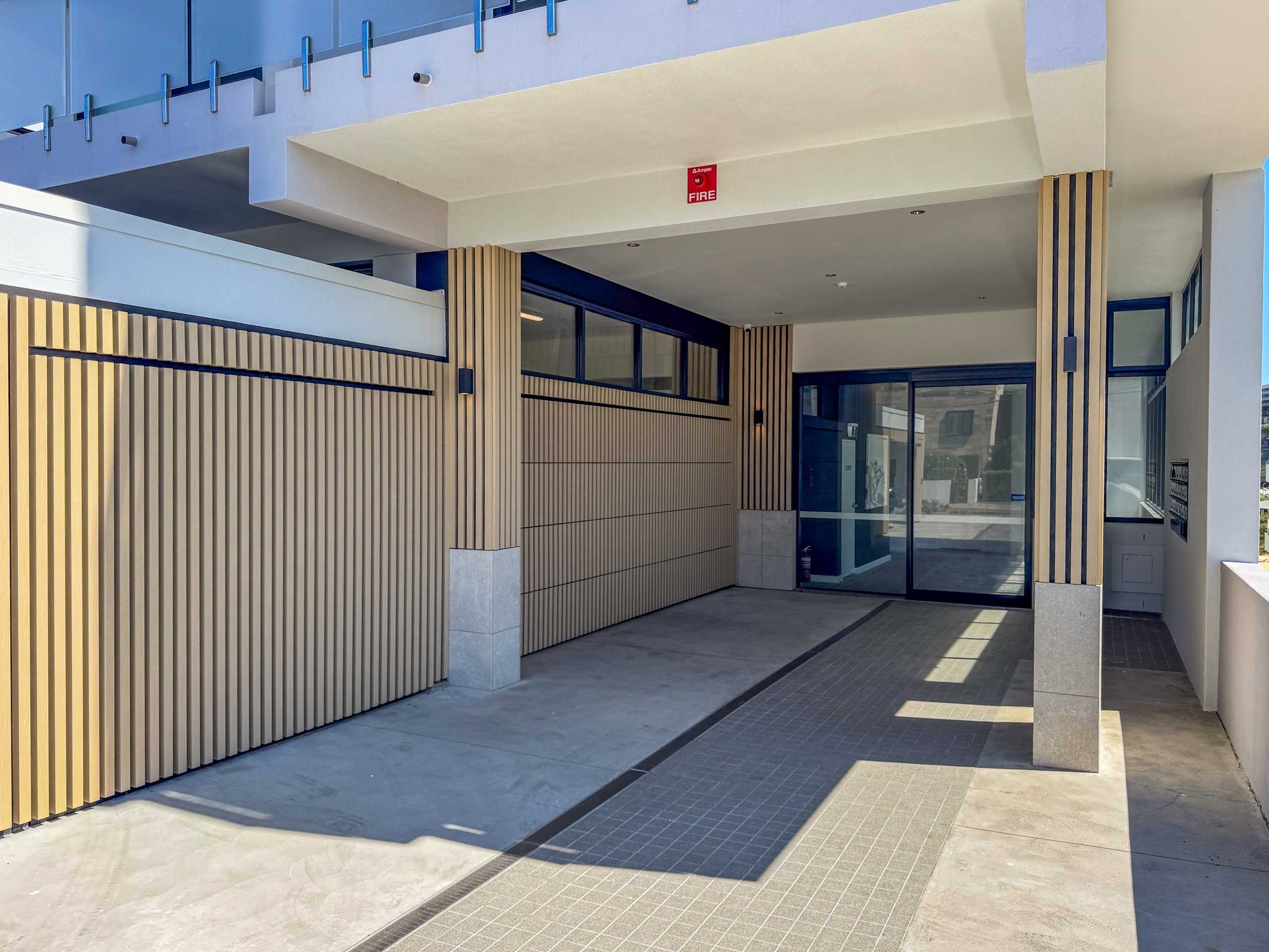 After - Front entrance