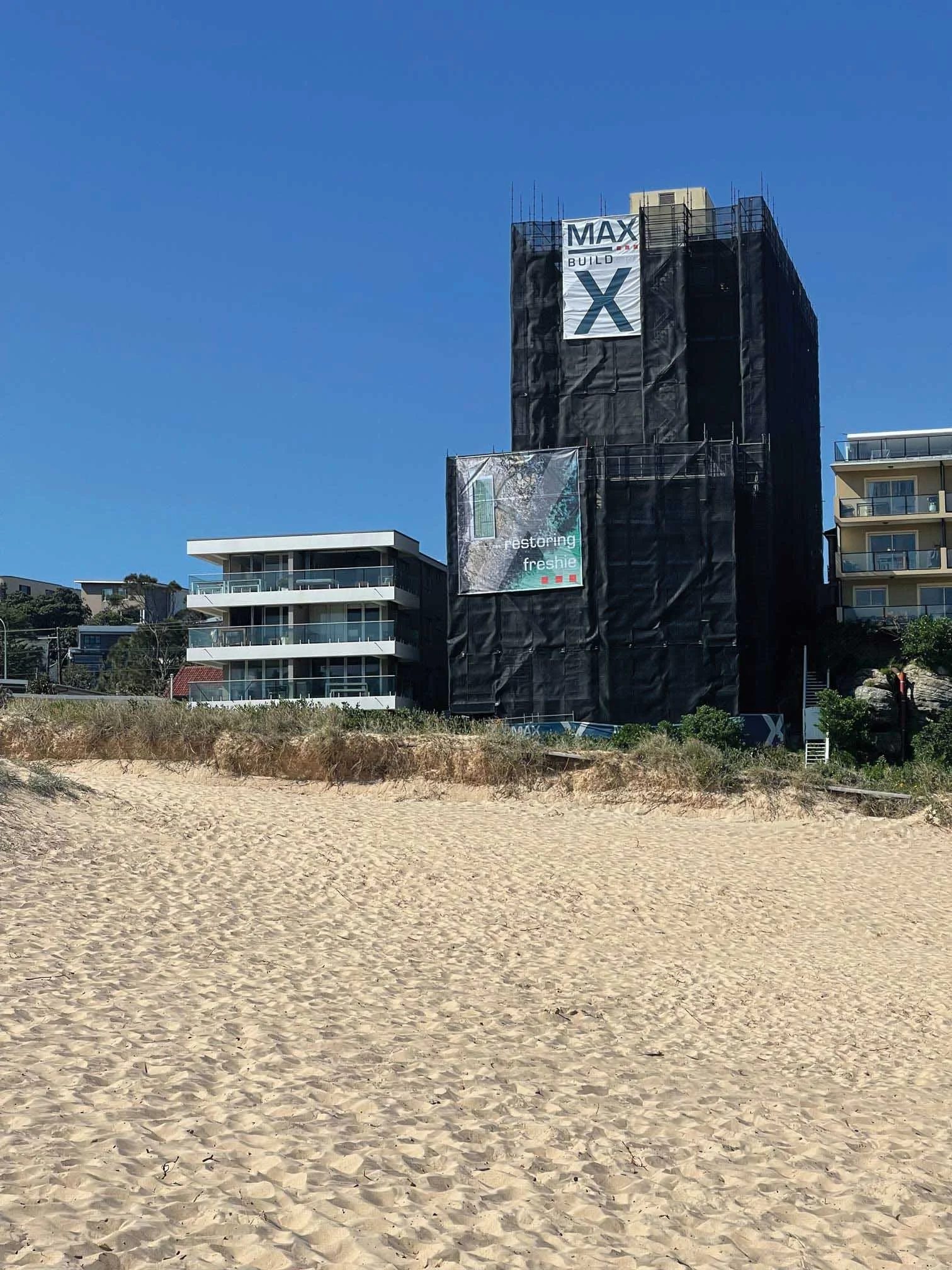 During - From beachside