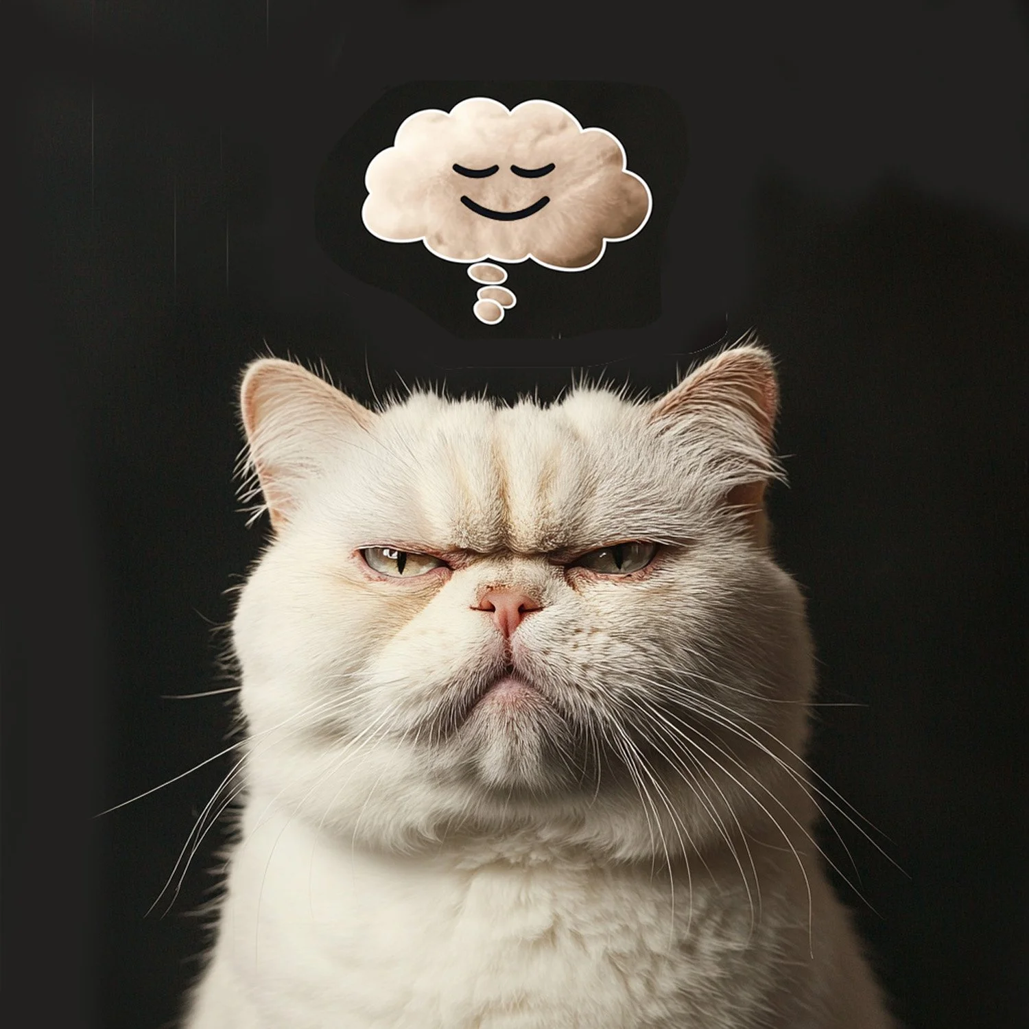 Grump, Oil on paper  5 x 5 in.