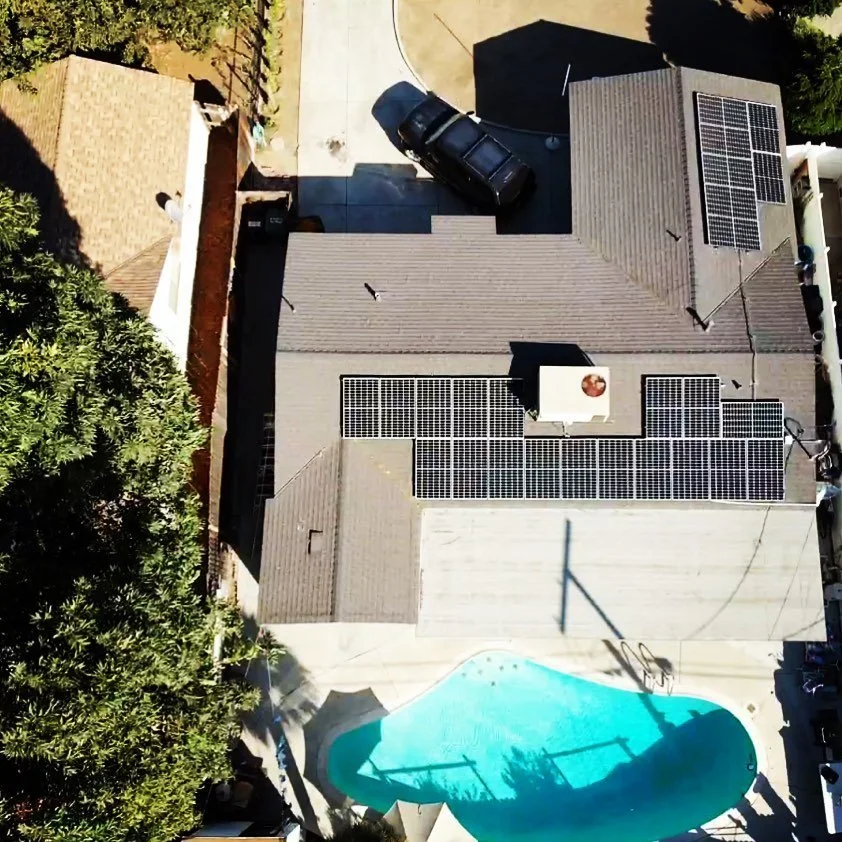The Quintero family switched to solar after being referred by @bammers2. No more giant bills during those summers in the valley!